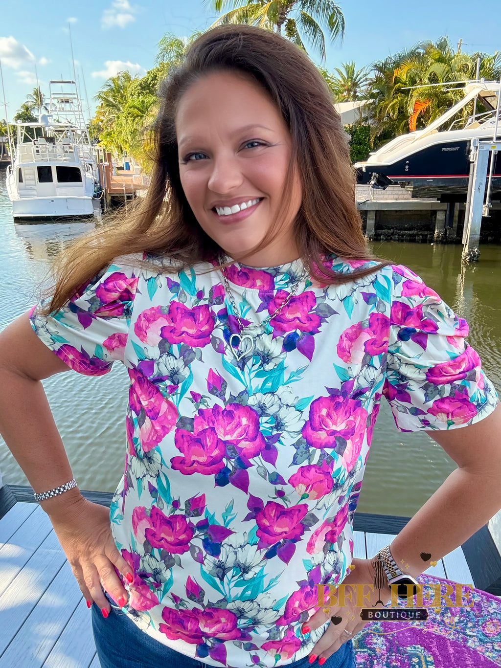 Life Is A Flower Top by Sterling Kreek - BFF Here