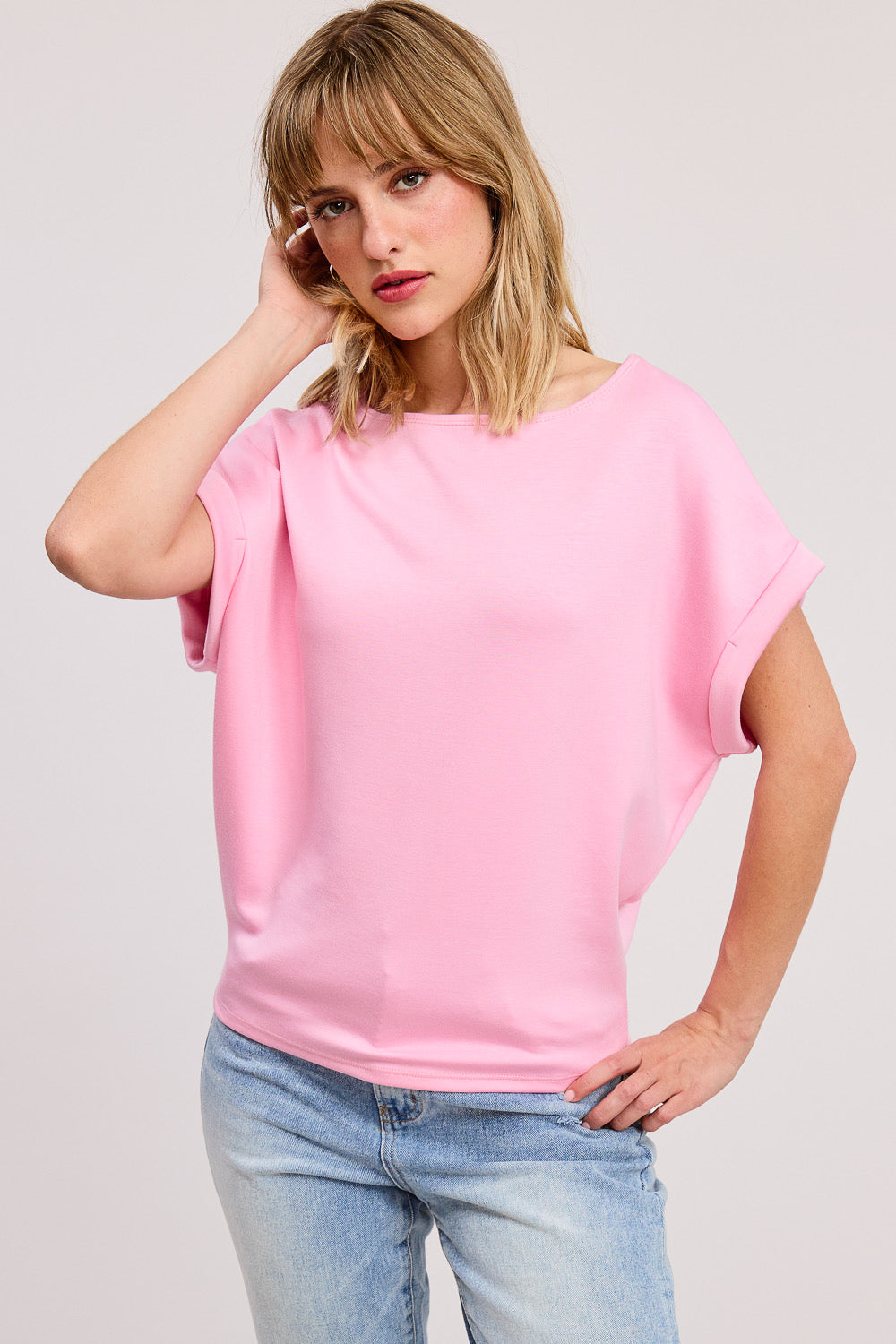 Cuff Sleeve Dolman Scuba Top by Charlotte Avery / ARRAY (ETA: 2-3 weeks) - BFF Here