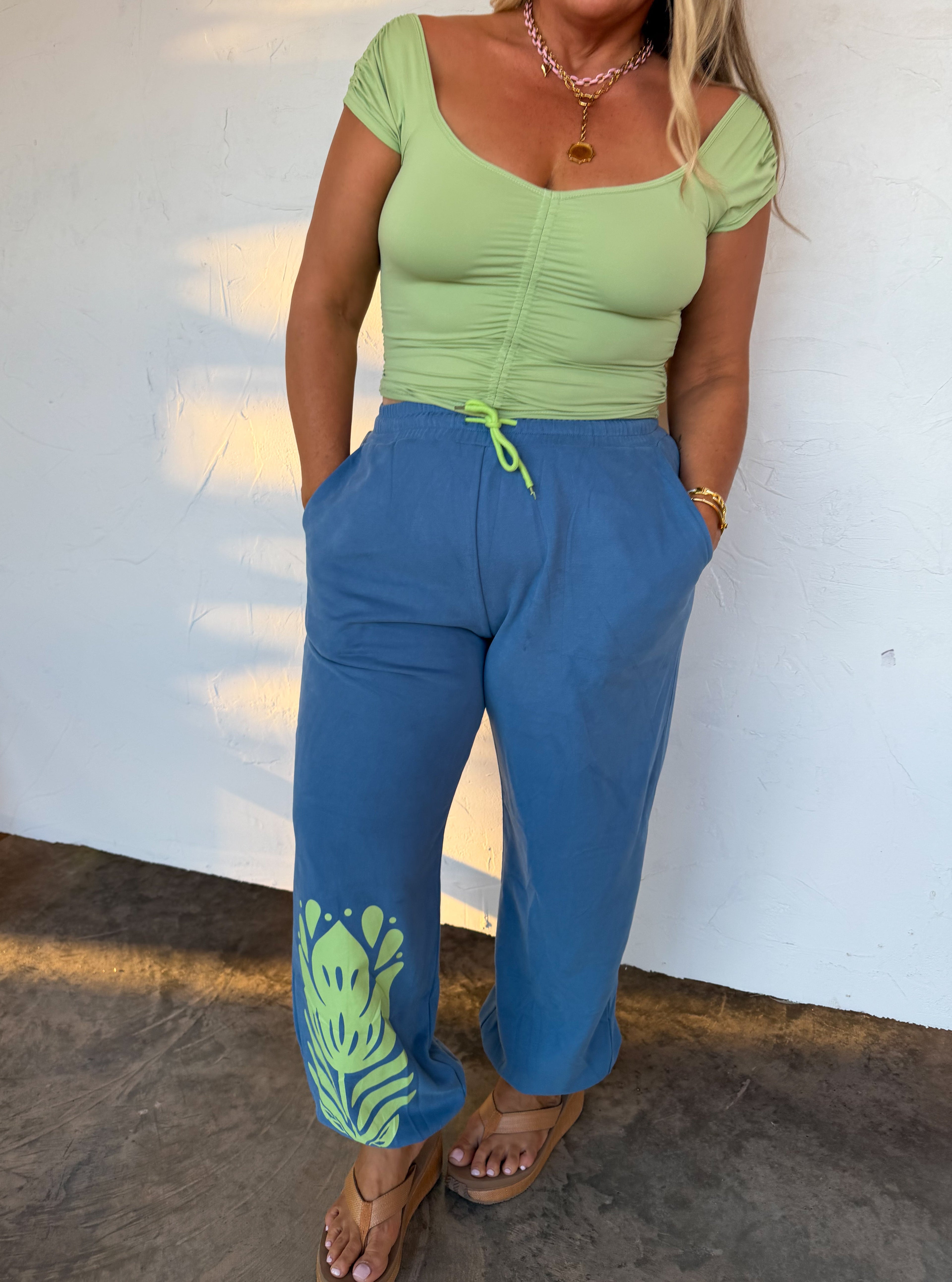 PREORDER- FLOWER POWER JOGGERS - BFF Here