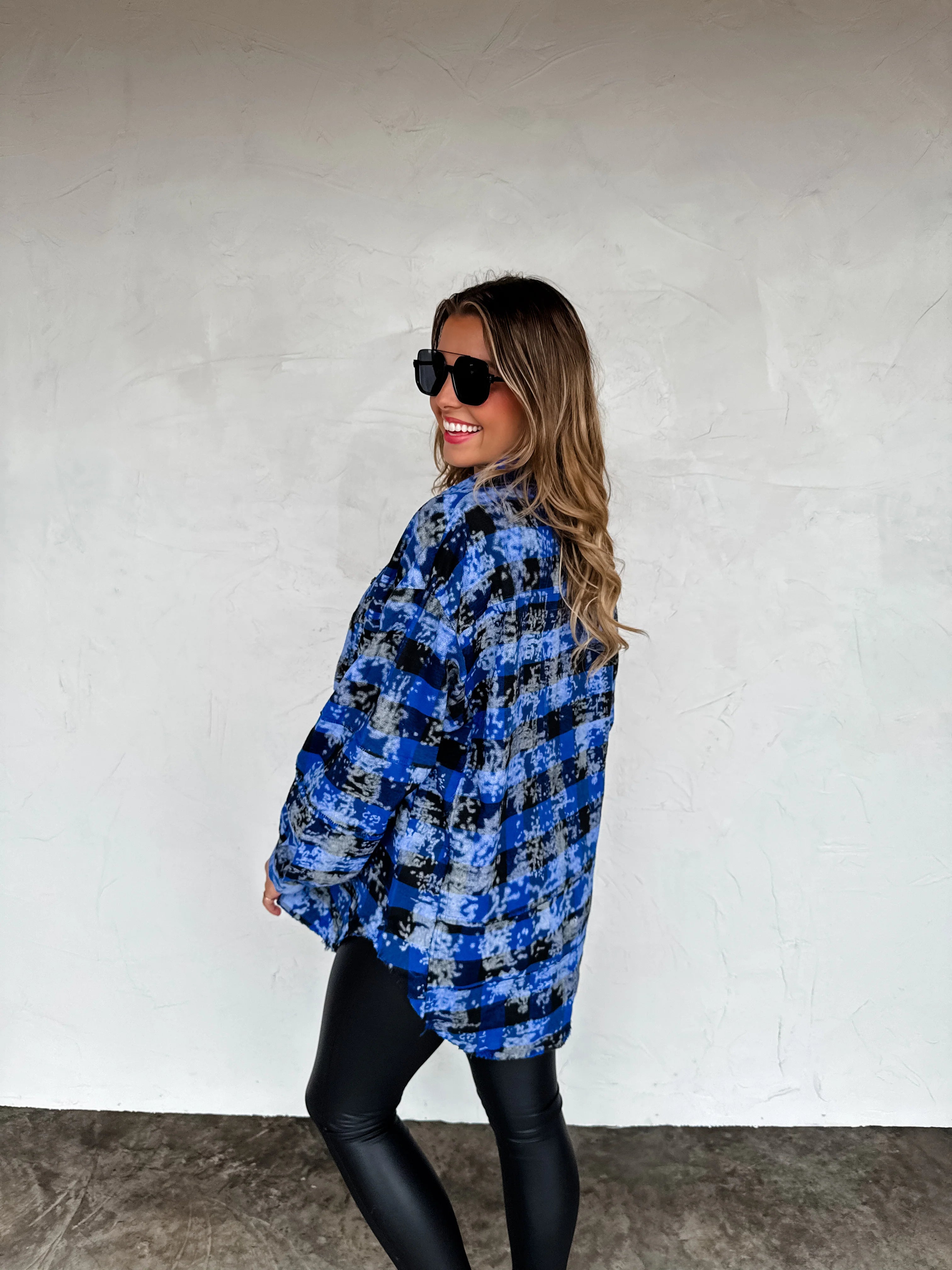 PREORDER: Juniper Bleached Plaid Top by Blakeley (ETA: Mid November ) - BFF Here