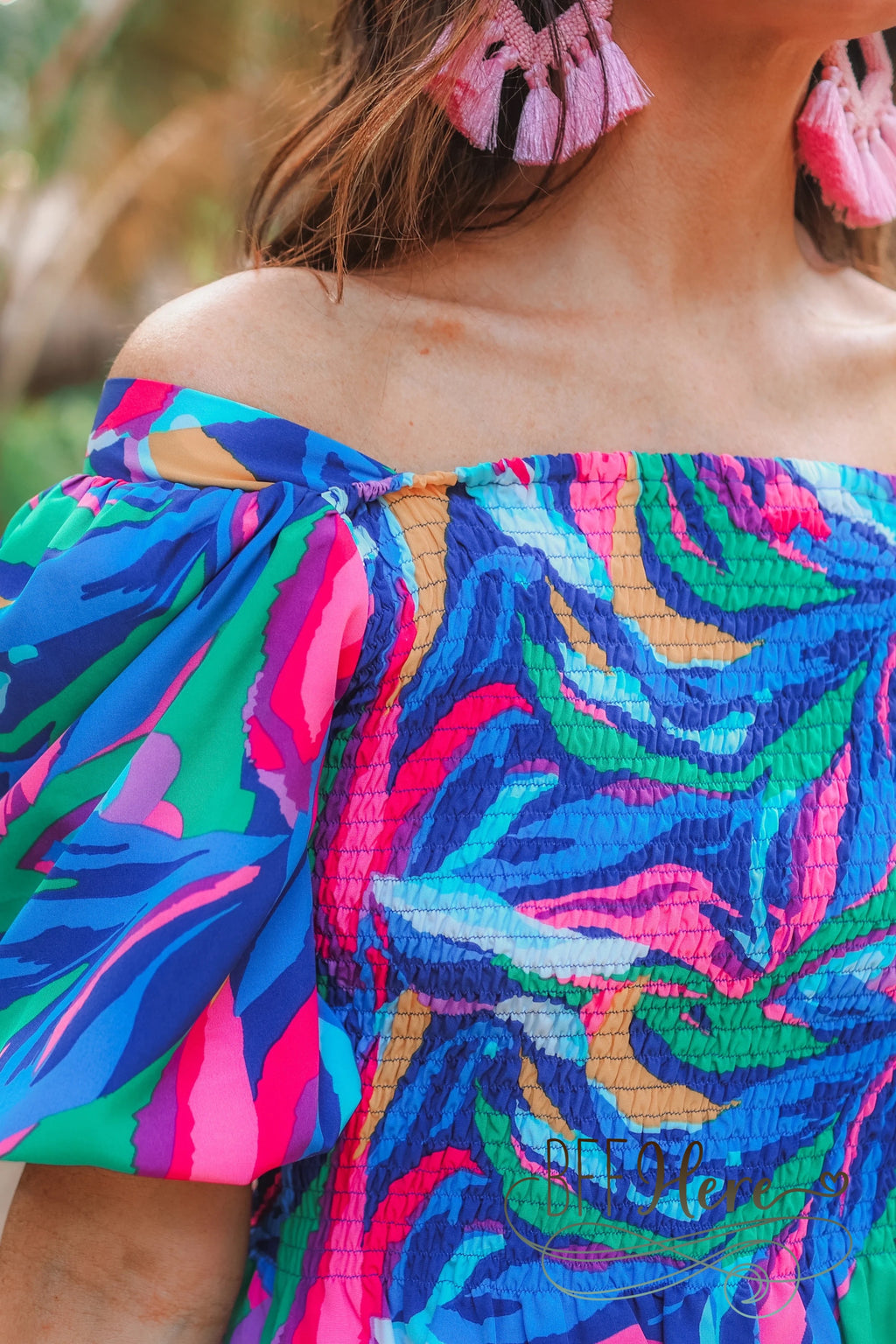 Hit The City Peplum Top - BFF Here