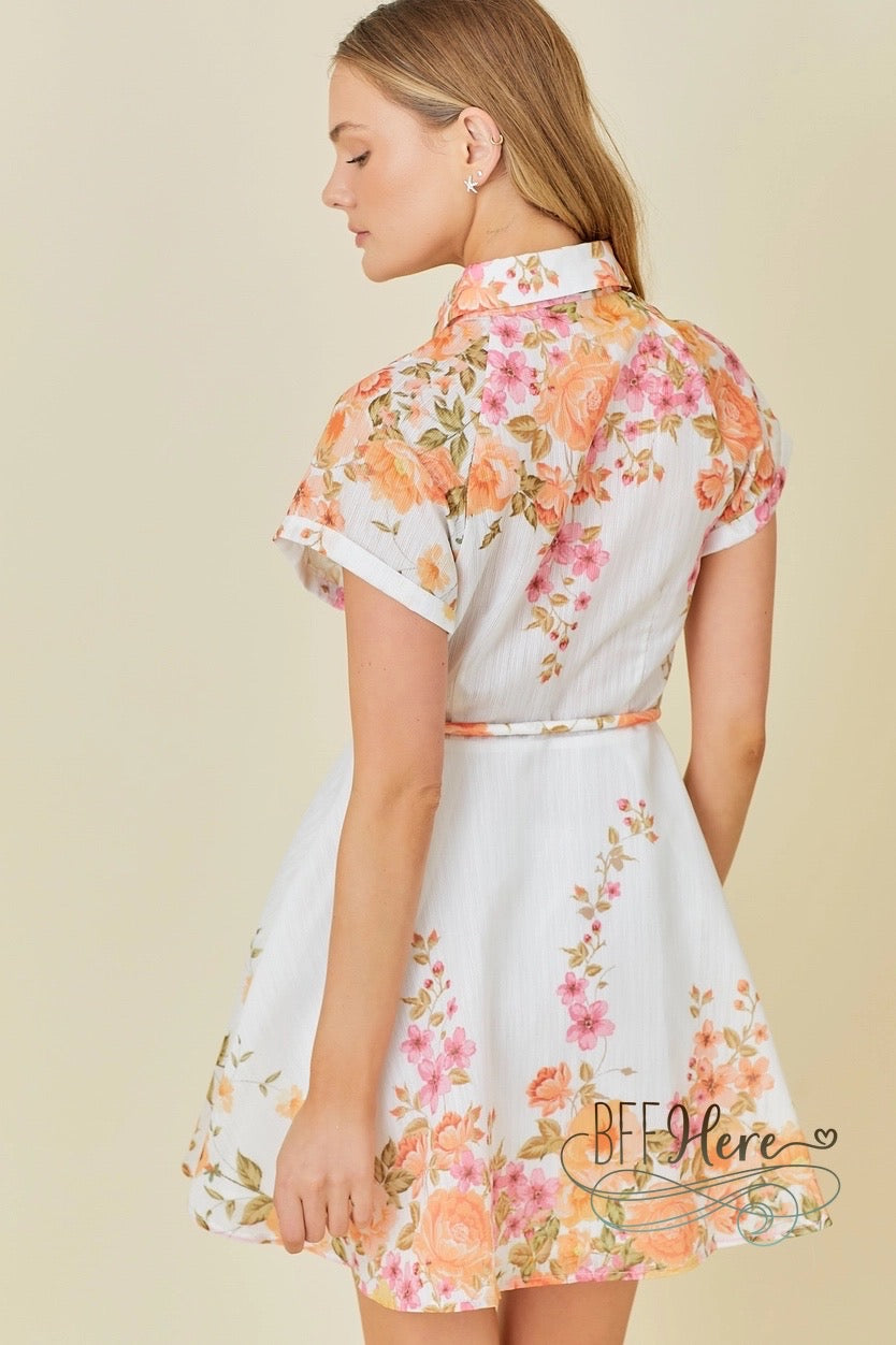 Blossom Breeze Floral Dress - BFF Here