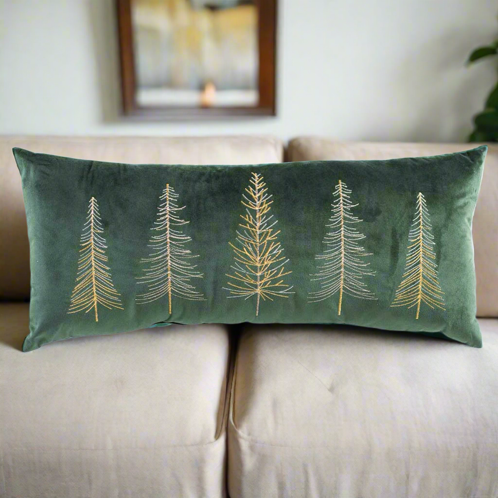 Whimsical Pines Pillow - BFF Here