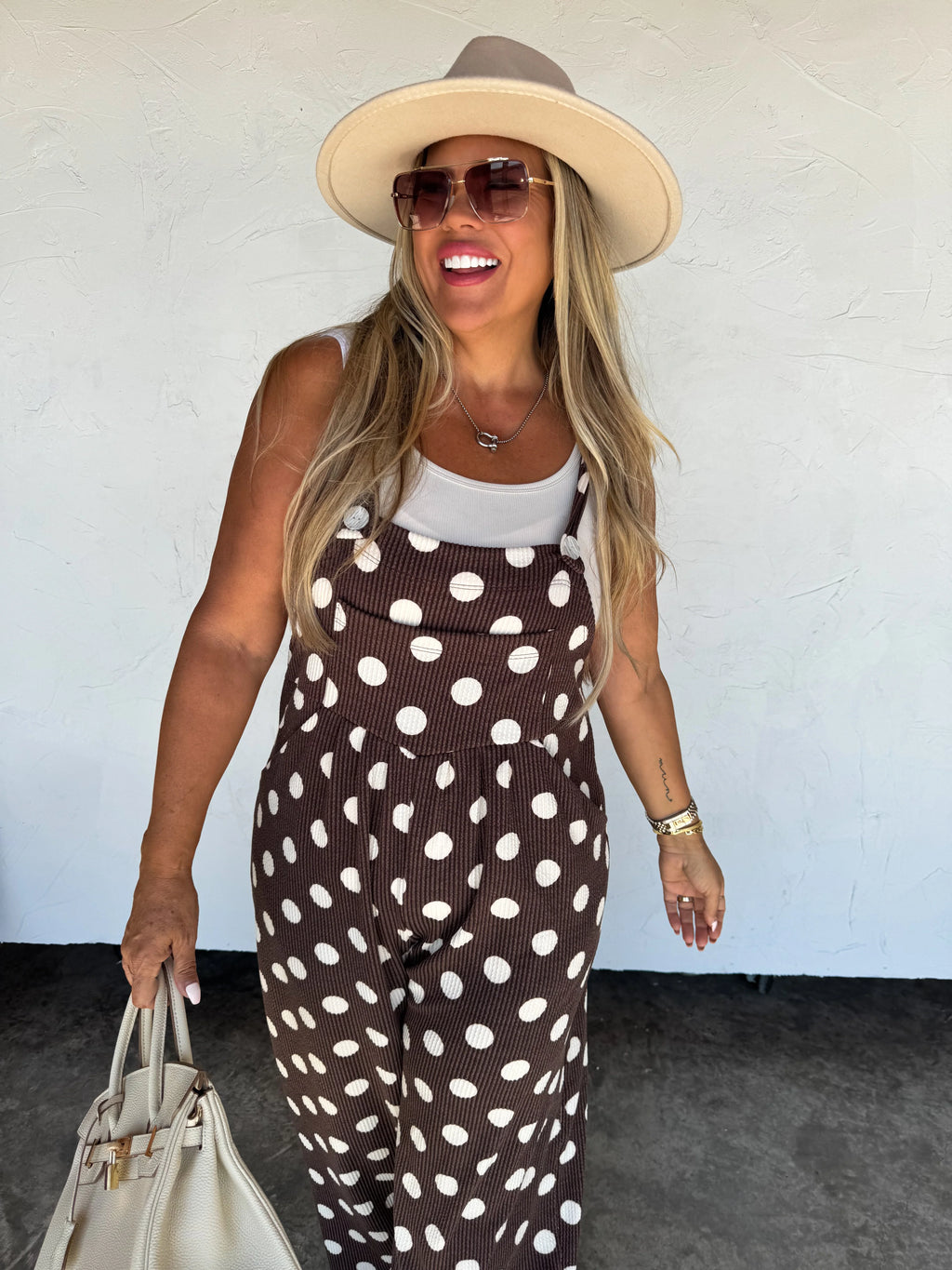 PREORDER: Polka Dot Karli Boho Overalls by Blakeley (ETA: Late November) - BFF Here