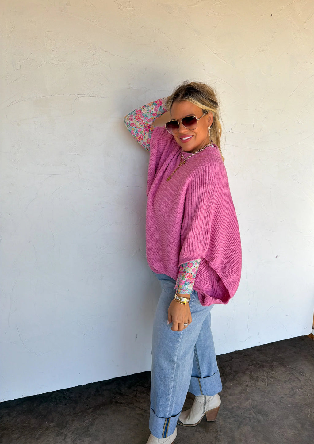 PREORDER: Spring Meg Pullover Poncho by Blakeley (ETA: Late January / Early February)