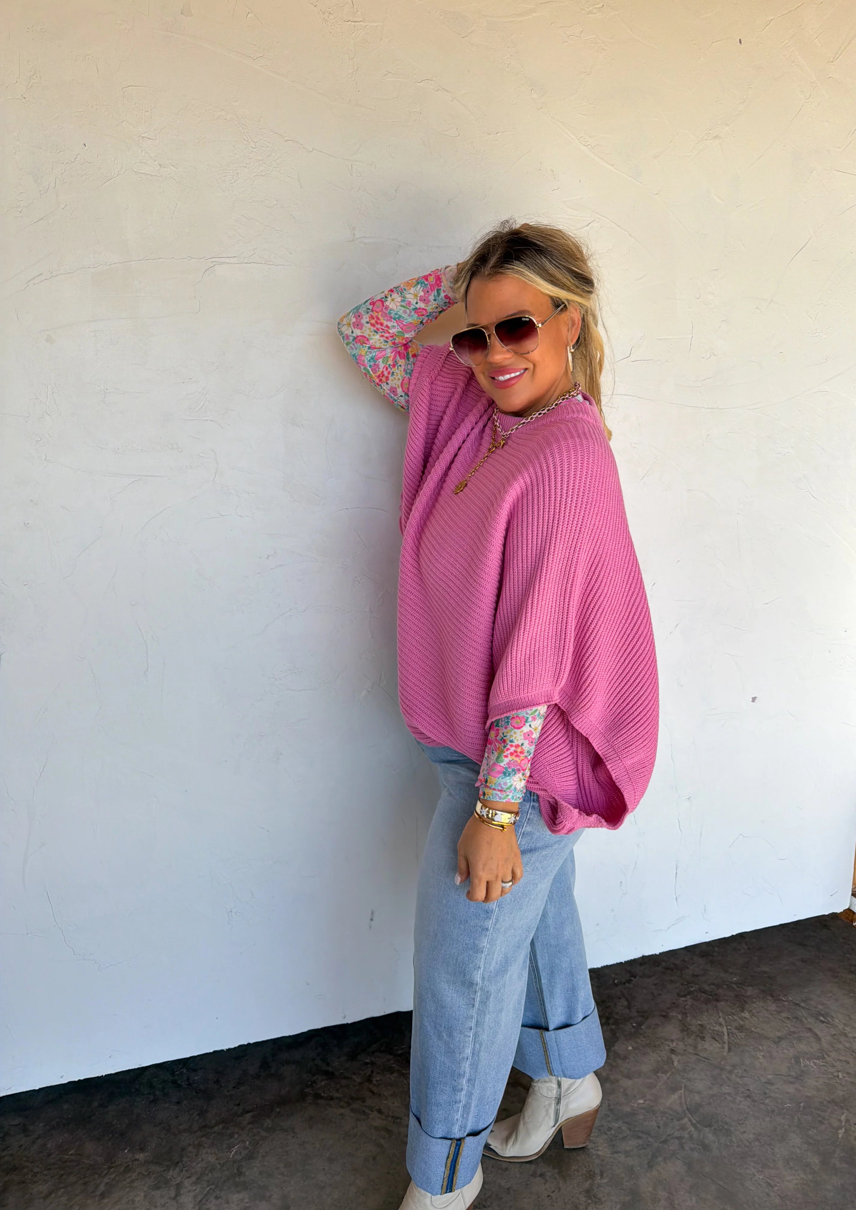 PREORDER: Spring Meg Pullover Poncho by Blakeley (ETA: Late January / Early February)