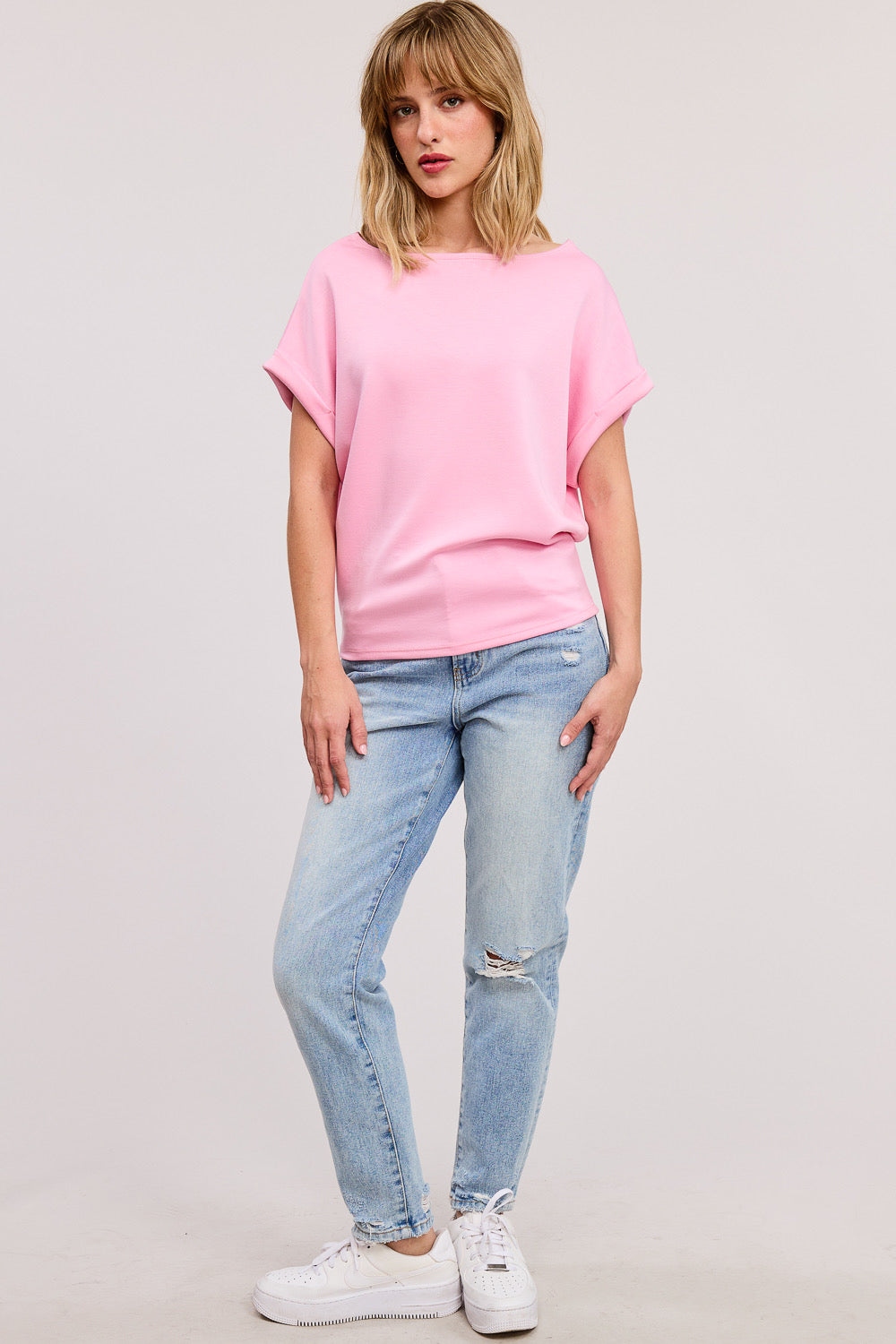 Cuff Sleeve Dolman Scuba Top by Charlotte Avery / ARRAY (ETA: 2-3 weeks) - BFF Here