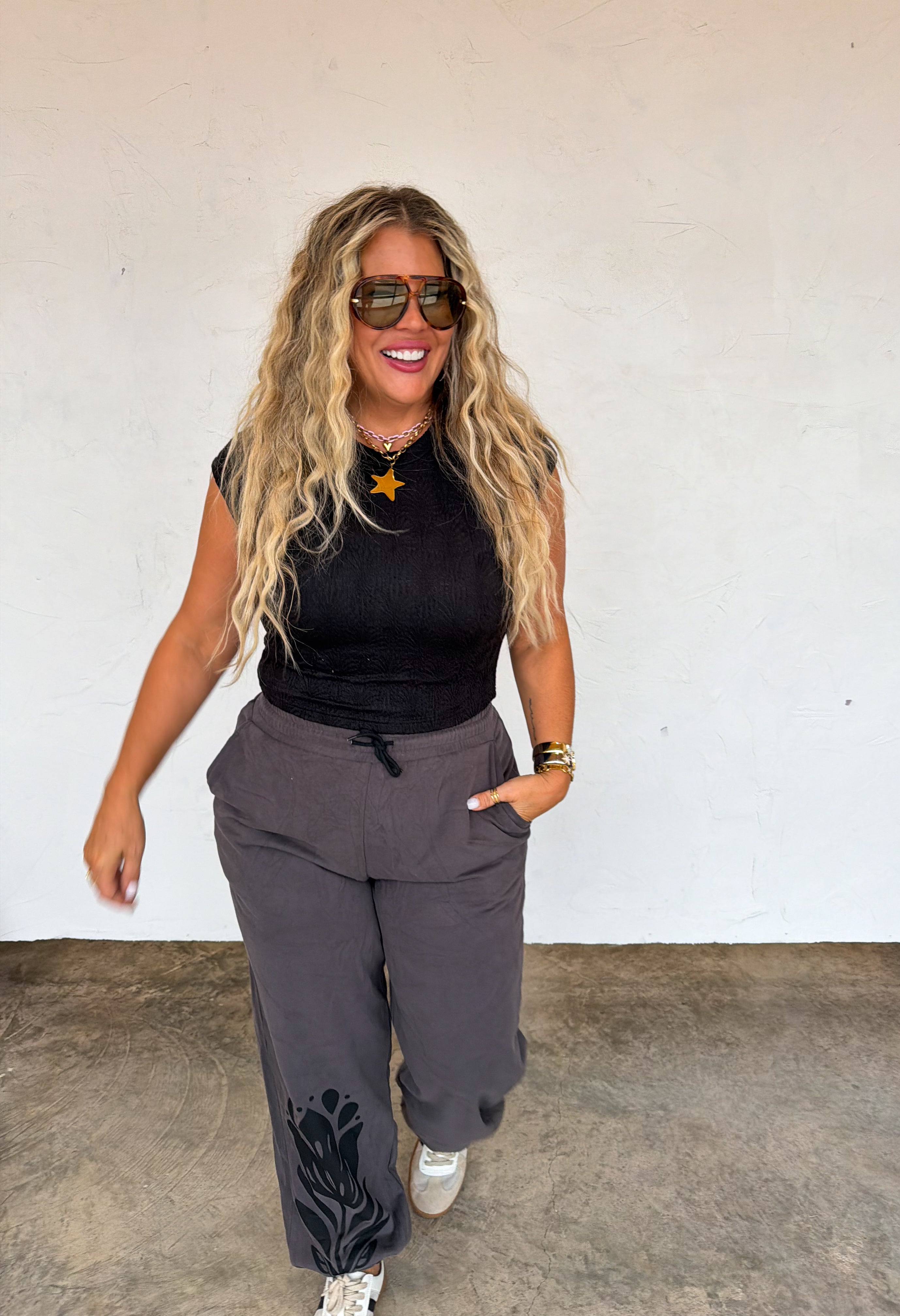 PREORDER- FLOWER POWER JOGGERS - BFF Here