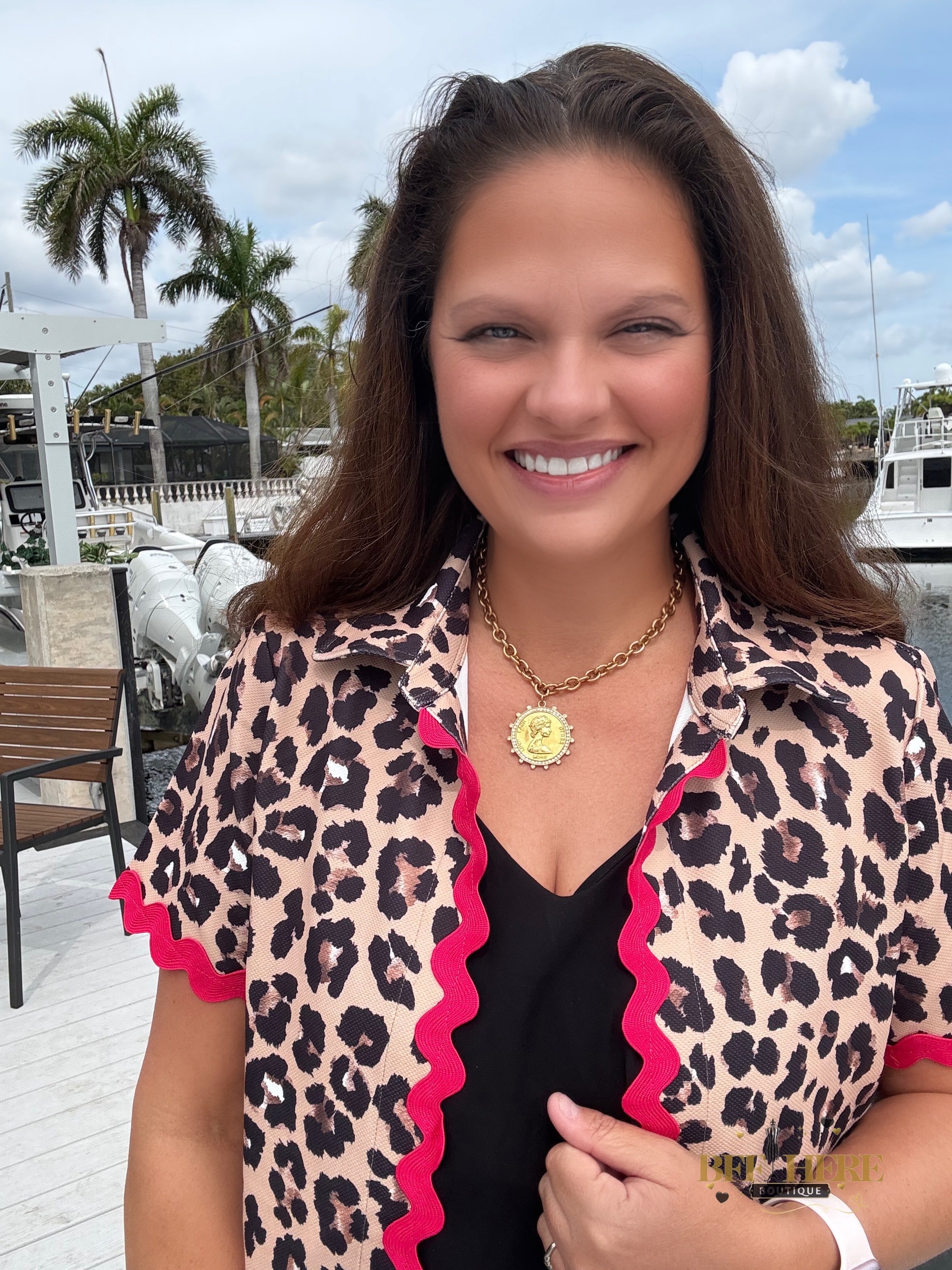 Savannah Textured Ric Rac Set / Leopard by Jess Lea - BFF Here