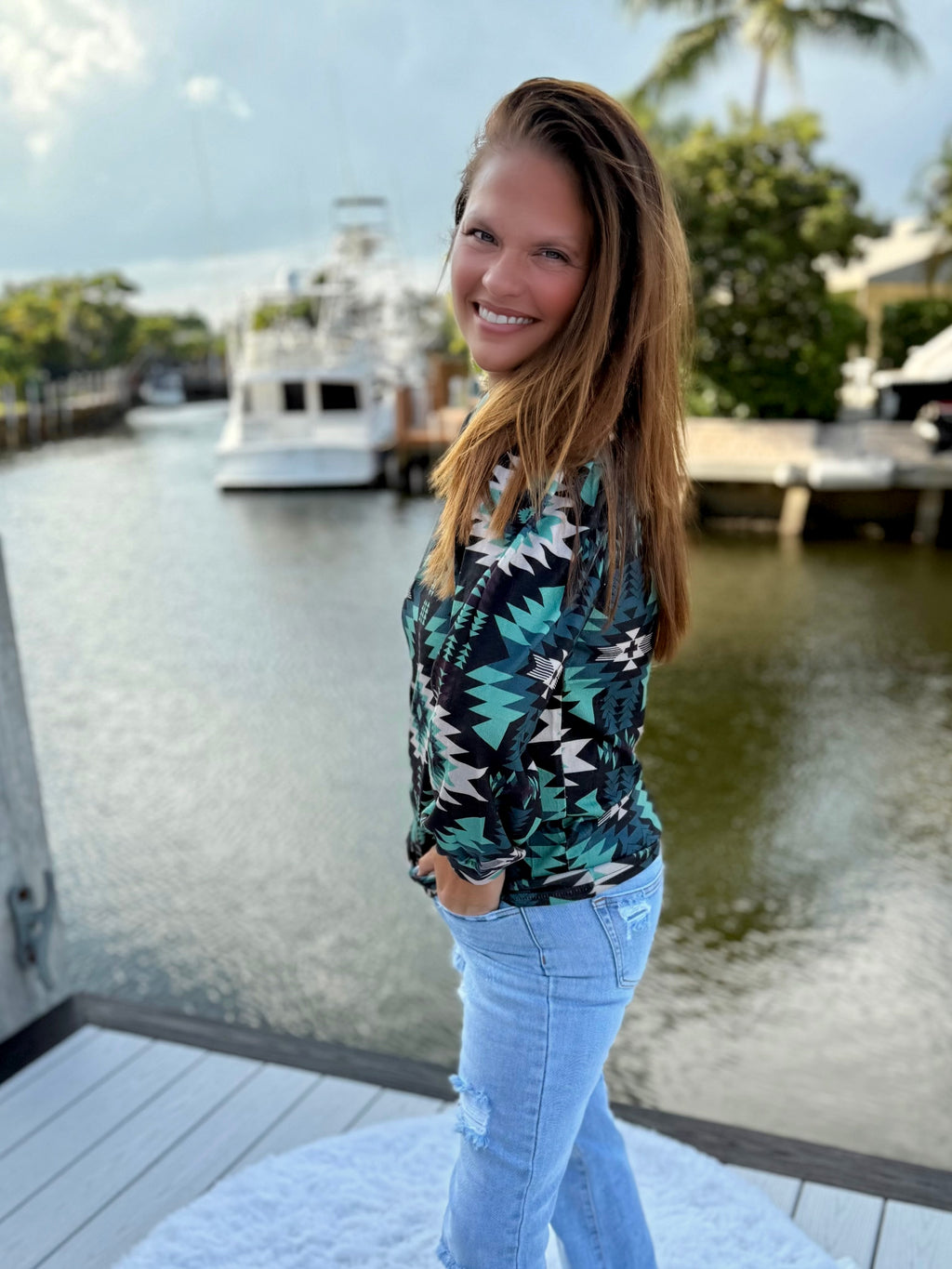 Midnight Mesa Top by Sterling Kreek - BFF Here