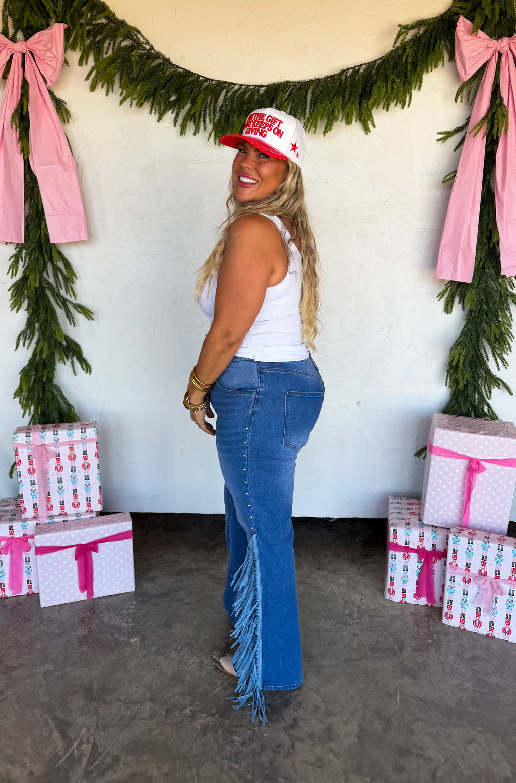 PREORDER: On The Fringe Flare Jeans by Blakeley (ETA December)