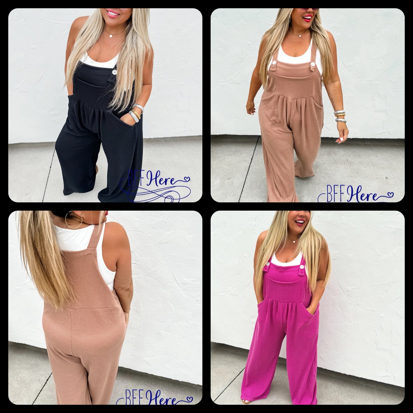 PREORDER: Boho Charm Overalls: Dreamy Designs, Cozy Comforts By Blakeley (Ships End of March) - BFF Here