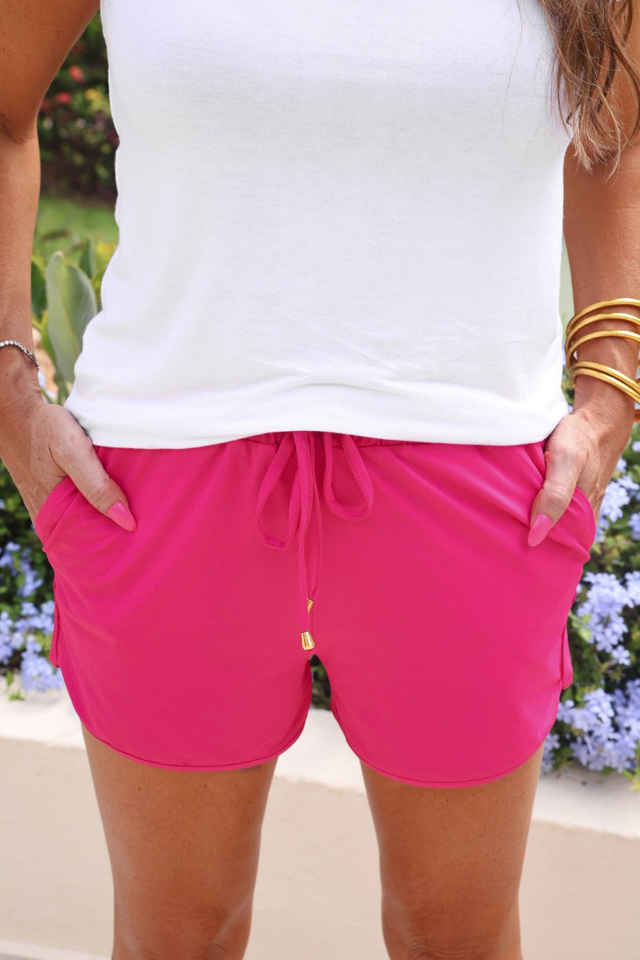 PREORDER- Solid Raspberry Everyday Shorts by Jess Lea (ETA: February) - BFF Here