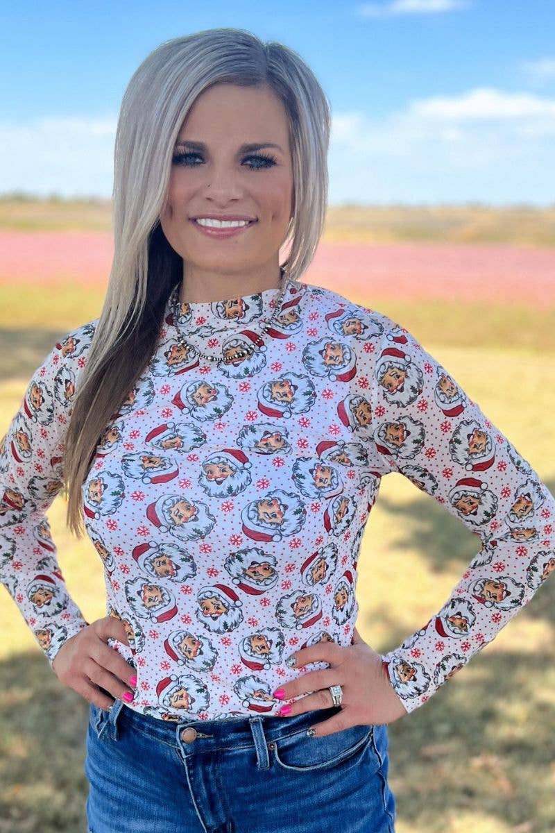 Dear Santa Mesh Top by Sterling Kreek - BFF Here