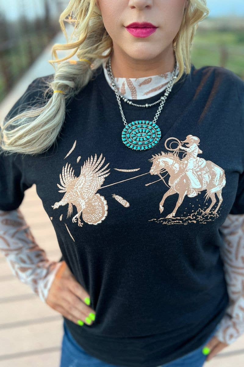 Turkey Roper Tee by Sterling Kreek - BFF Here