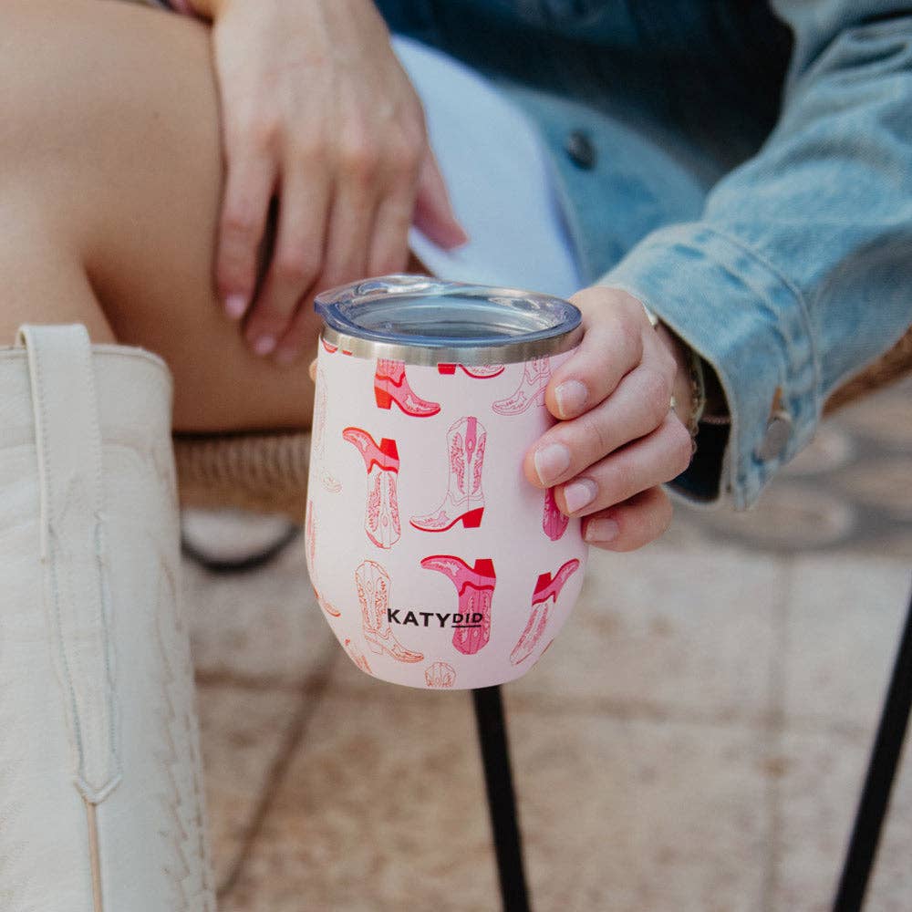 Boots and Brews Stemless Cup - BFF Here