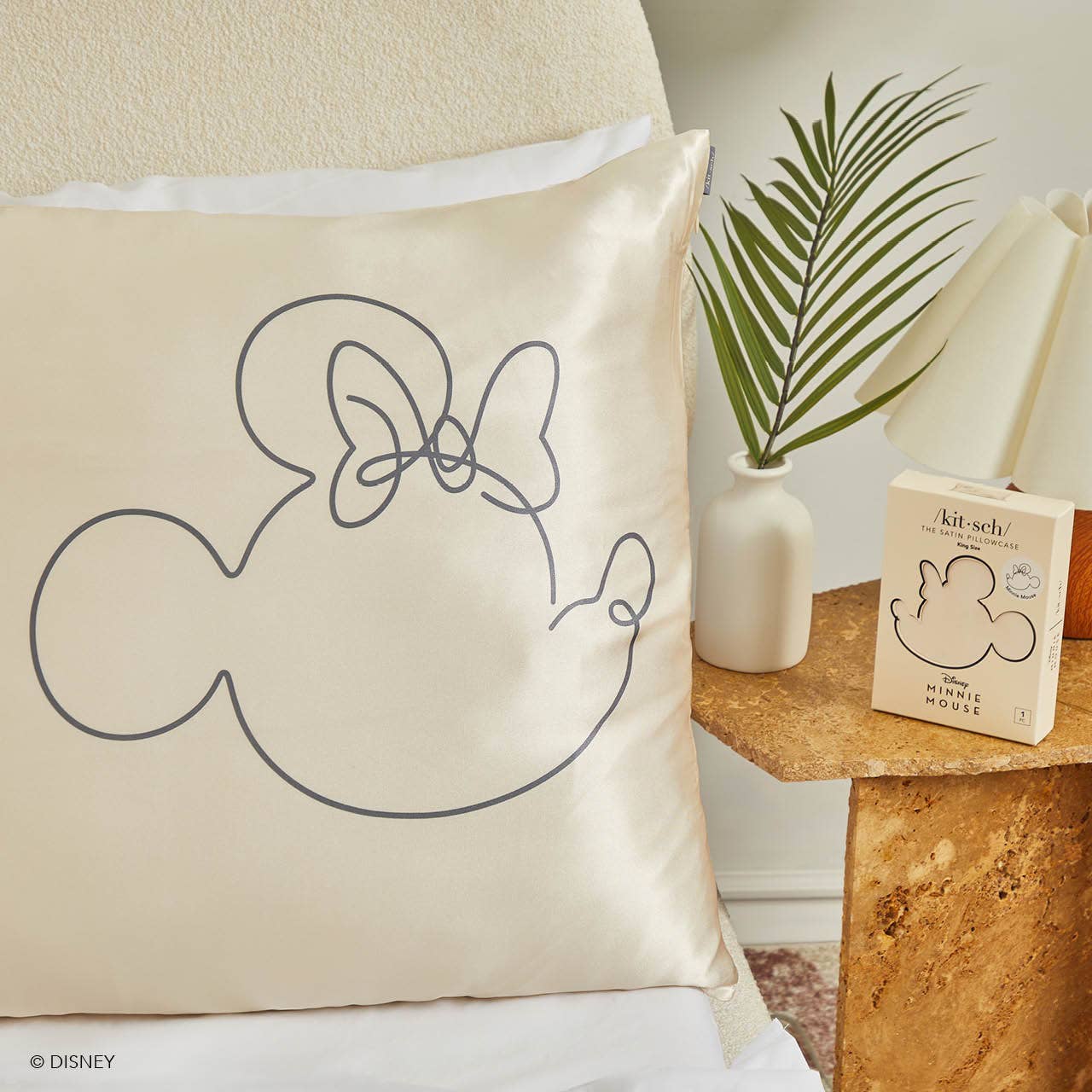 Kitsch & Mickey and Minnie Satin Pillowcase — Mrs.Mouse - BFF Here