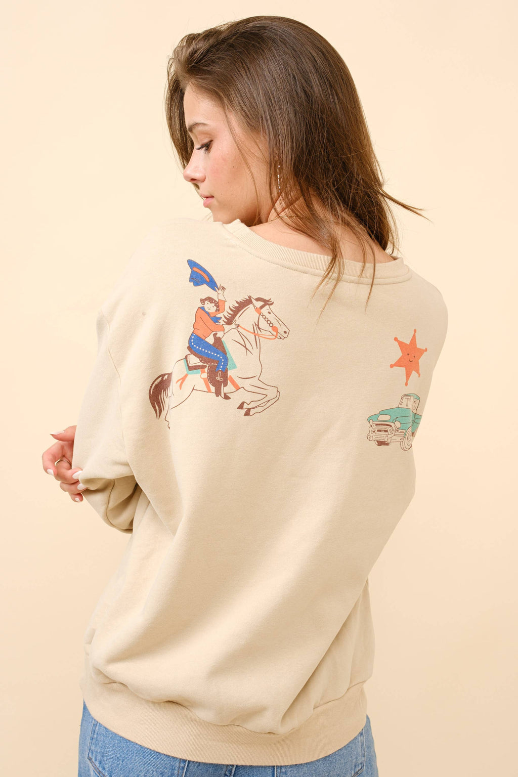 Howdy Cowboy Sweatshirt - BFF Here