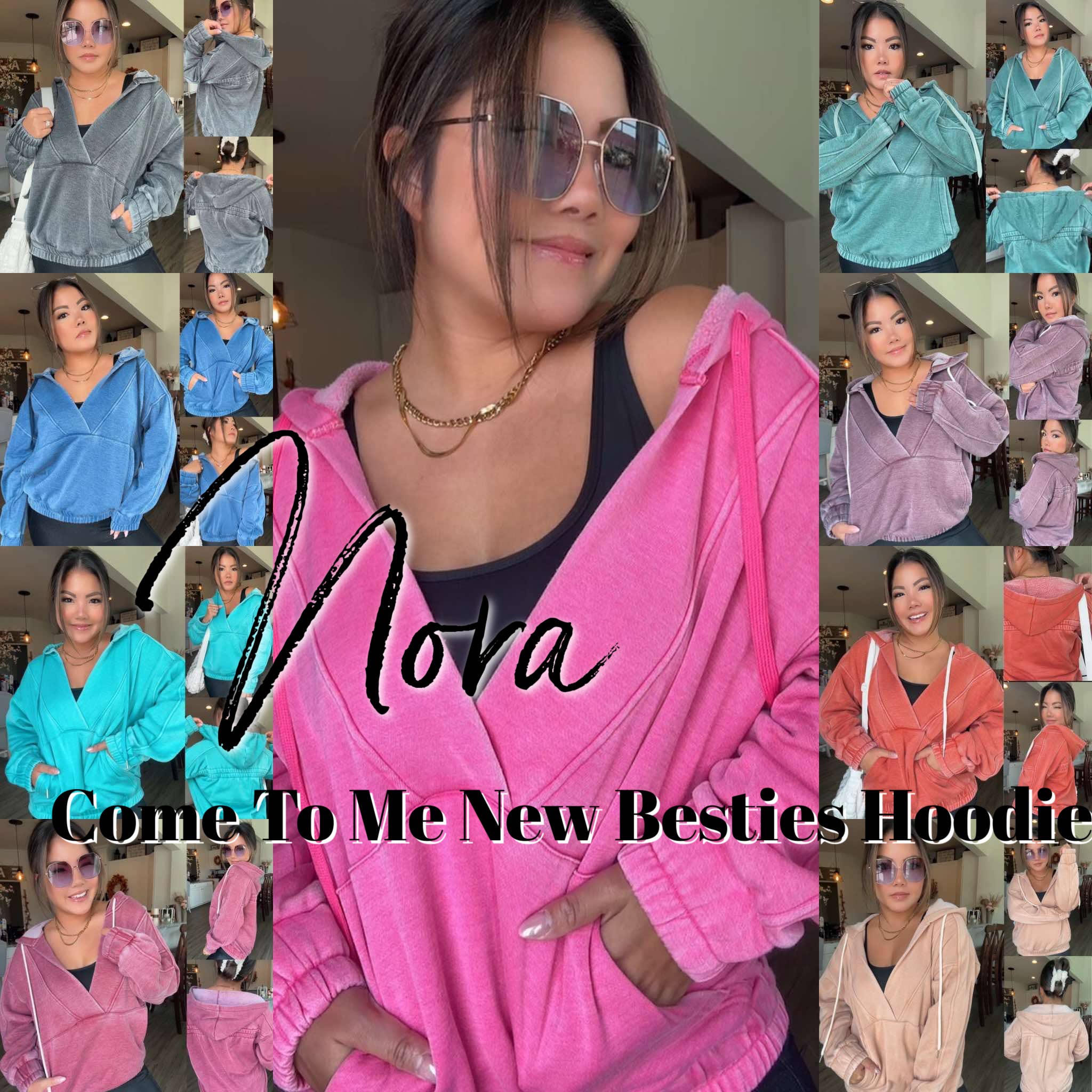 Nora Come To Me New Bestie Hoodie by JadyK - BFF Here