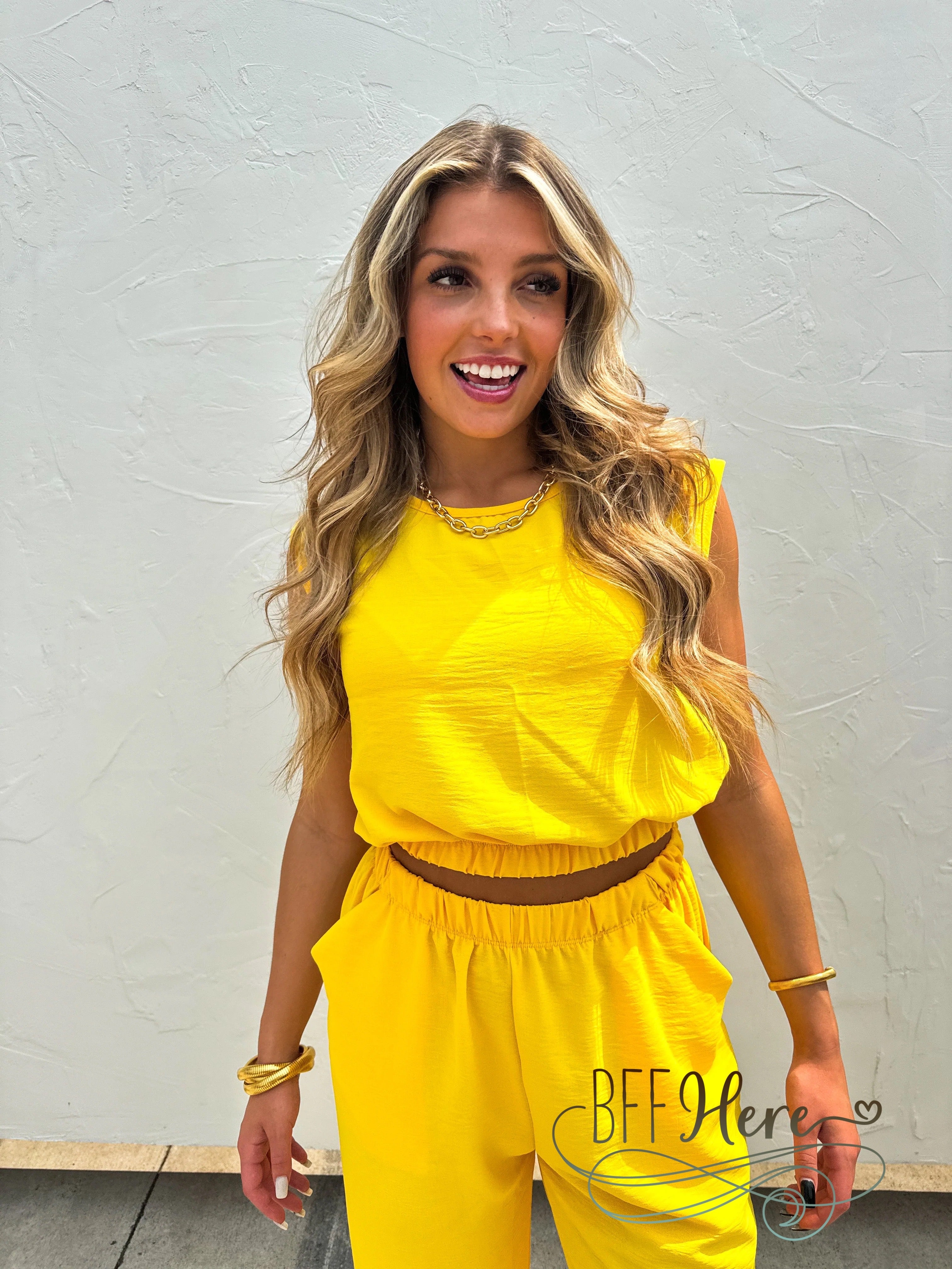 Jessica Pant Set by Blakeley / Choice of Color - BFF Here