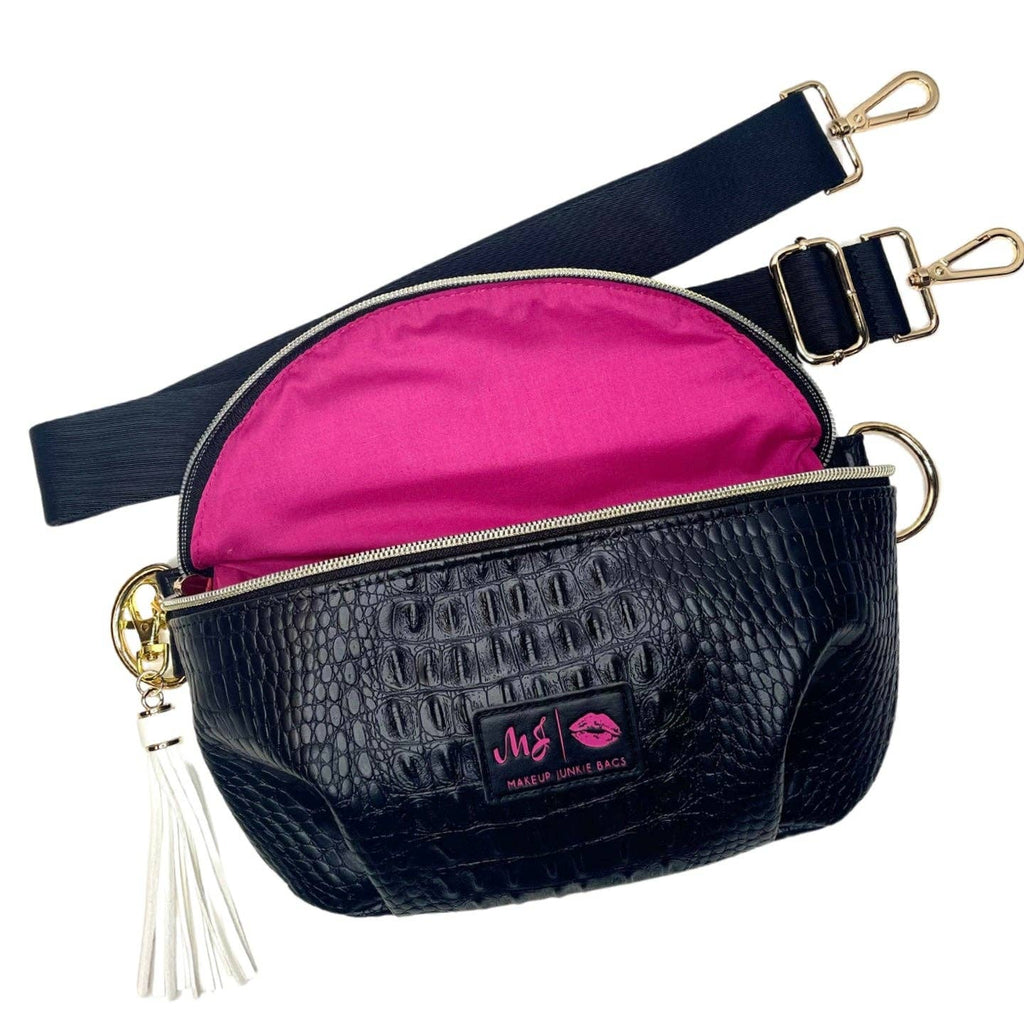 PREORDER: Sidekick Bag Shade of Onyx by Makeup Junkie Bags (ETA: Beginning of February) - BFF Here