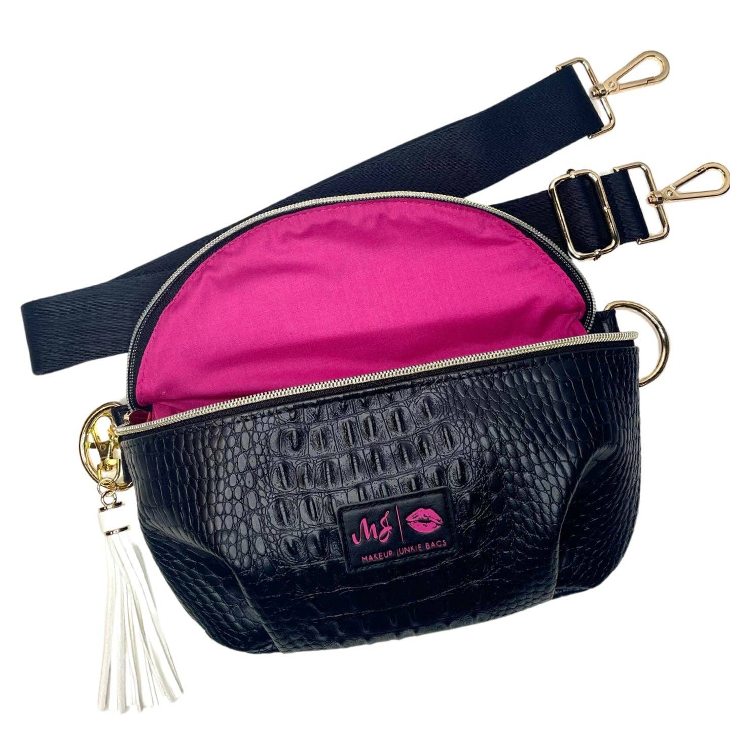 PREORDER: Sidekick Bag Shade of Onyx by Makeup Junkie Bags (ETA: Beginning of February) - BFF Here