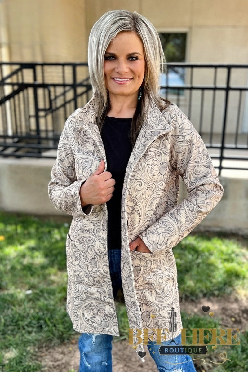 Country Tooled Jacket by Sterling Kreek - BFF Here