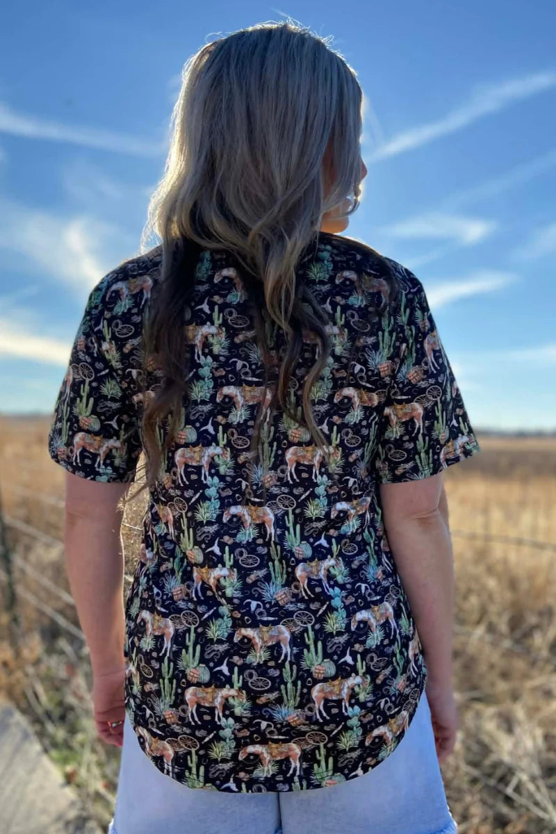 Cactus Run Top by Sterling Kreek - BFF Here