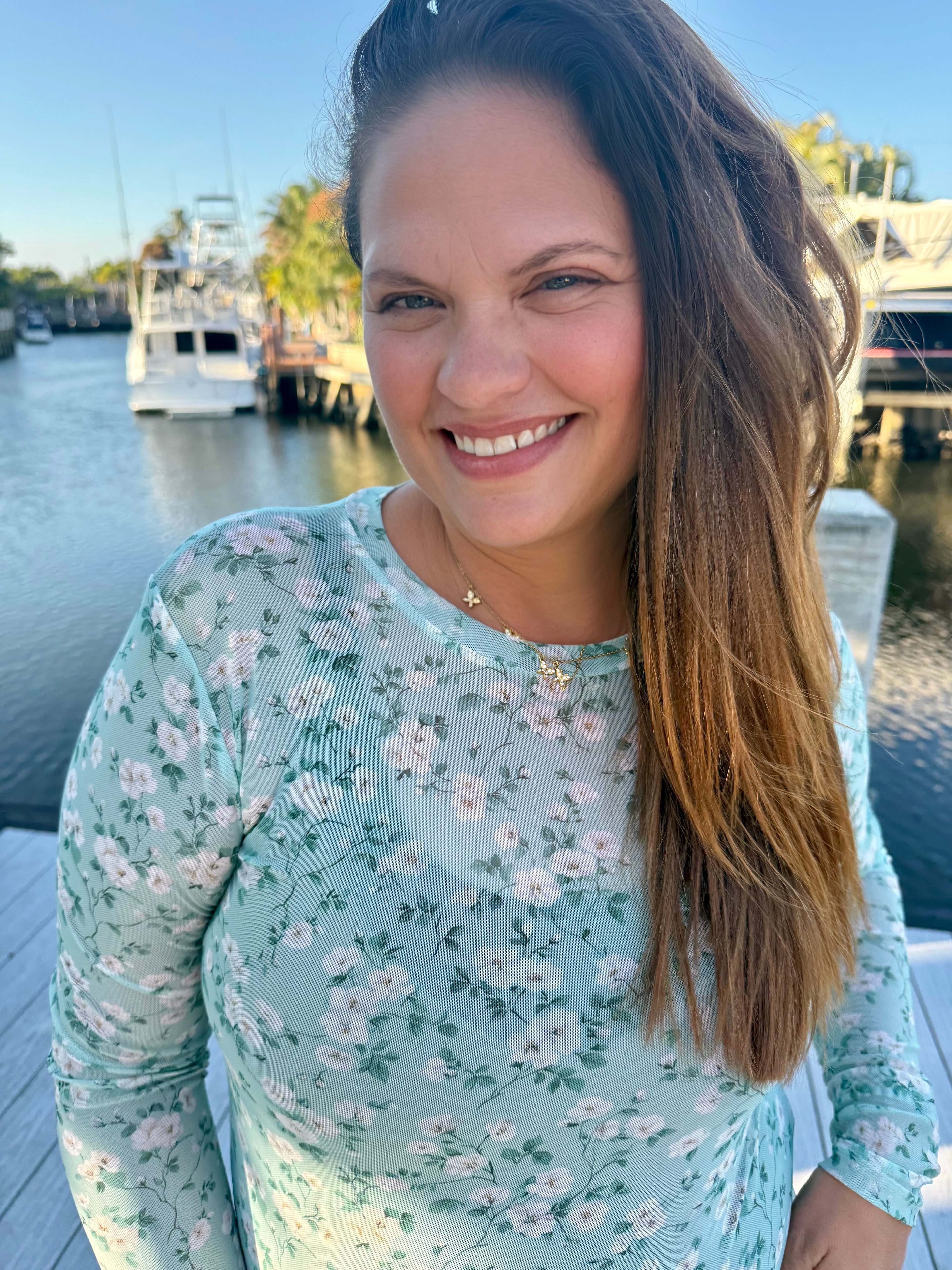 Spring Dress It Up Mesh Top by Blakeley - BFF Here