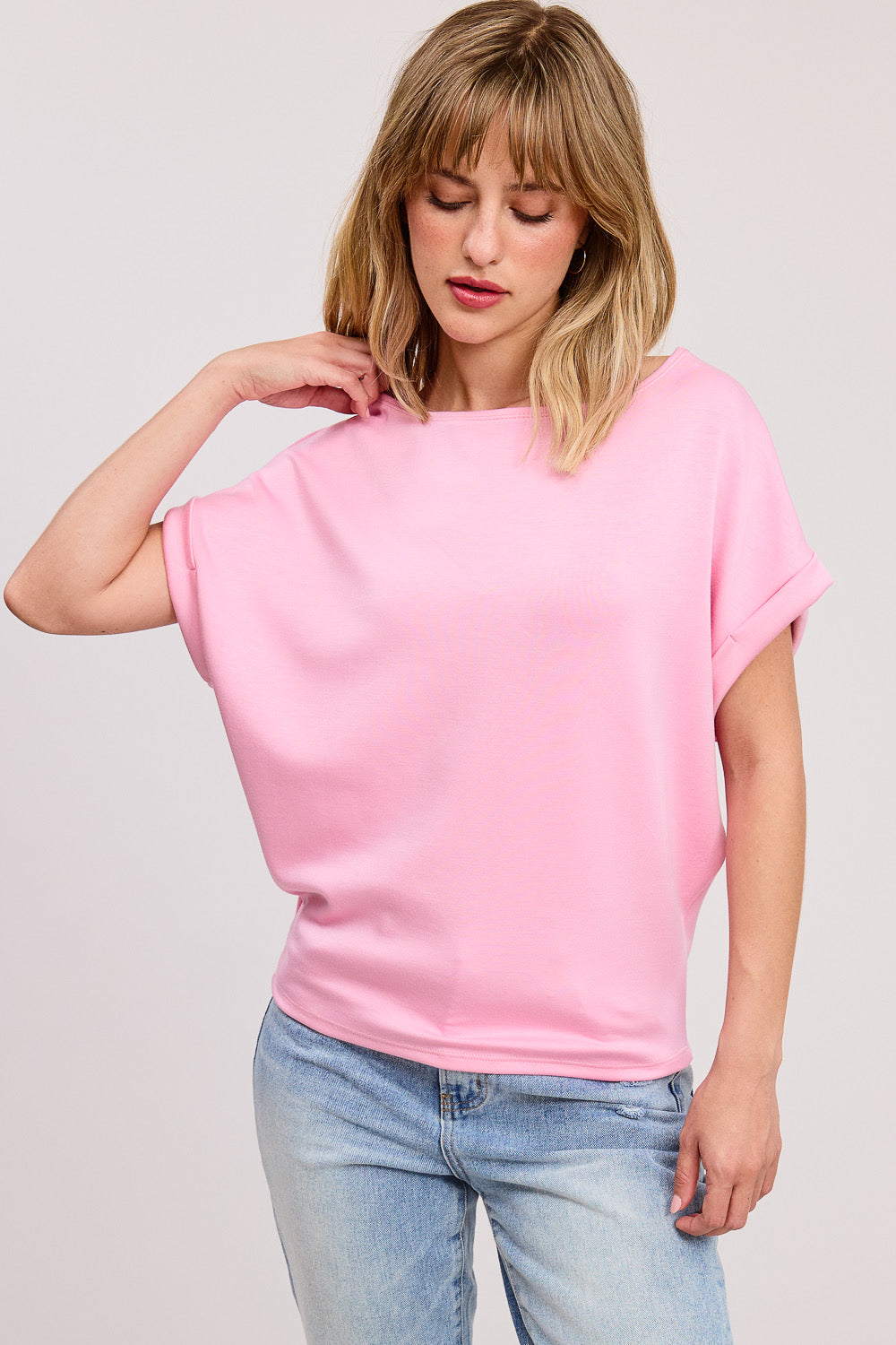 Cuff Sleeve Dolman Scuba Top by Charlotte Avery / ARRAY (ETA: 2-3 weeks) - BFF Here