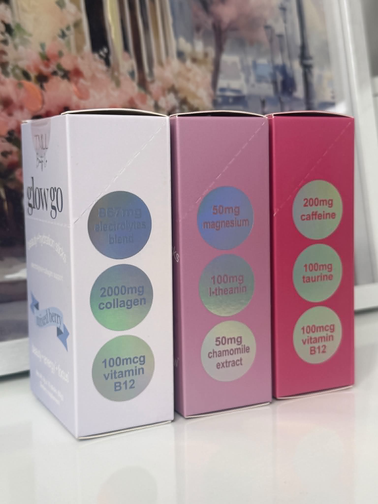 Glow Go Wellness Drinks by TMLL Beauty / Lavender Haze (Ships 2-3 weeks)