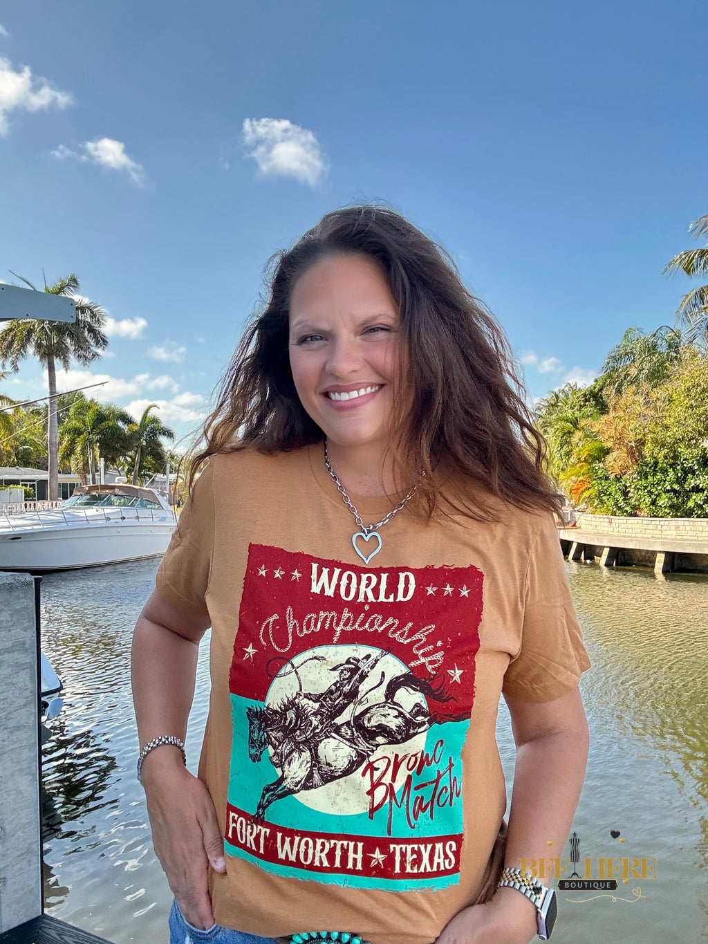 Bronc Match Tee - BFF Here