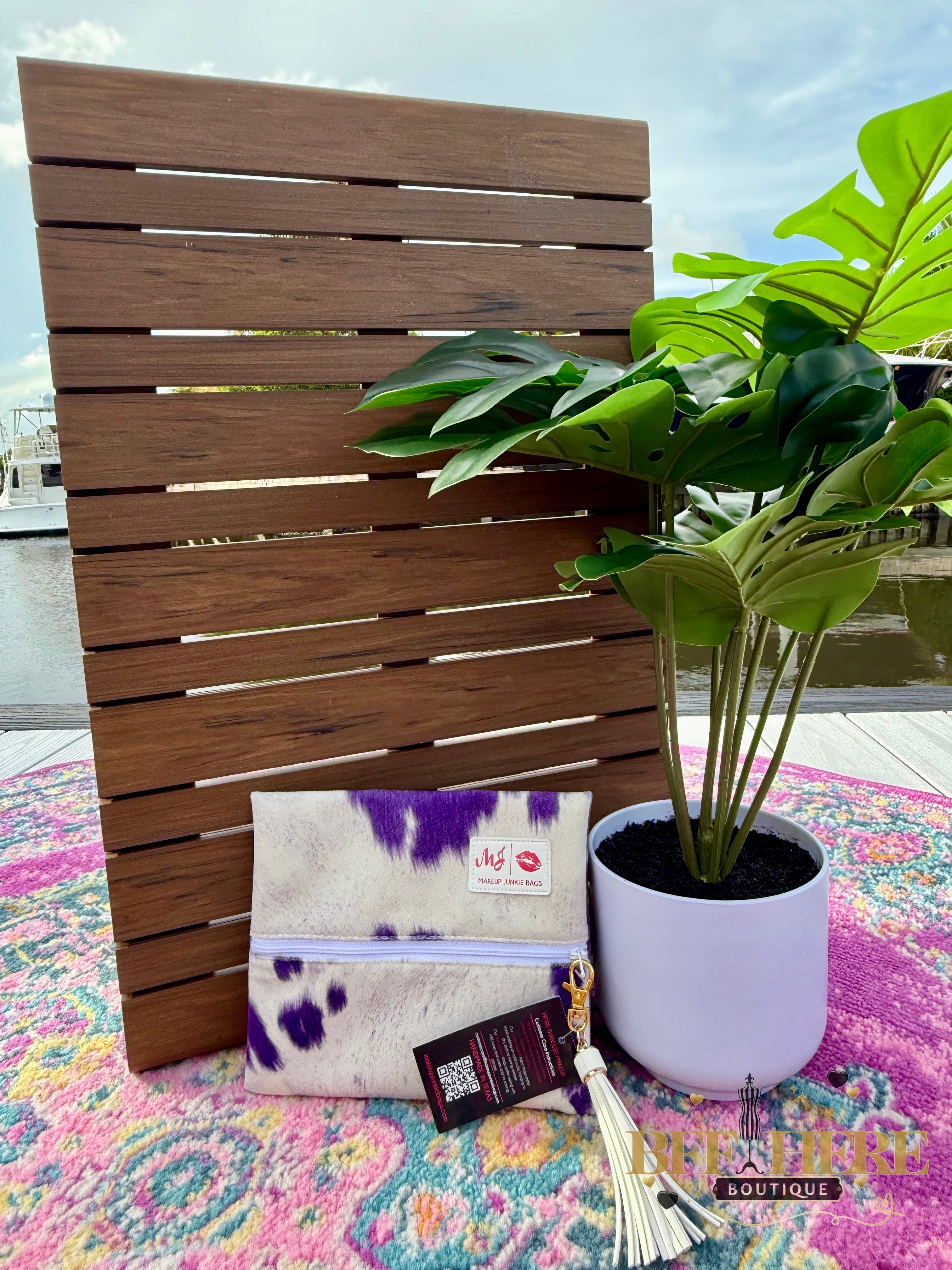Violet Vaquero by Makeup Junkie Bags (Choice of Size) - BFF Here