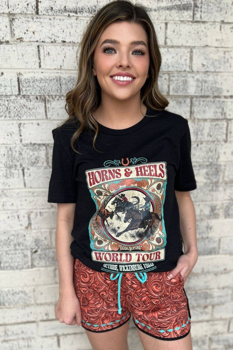 Team Roping World Tour Tee by Sterling Kreek - BFF Here
