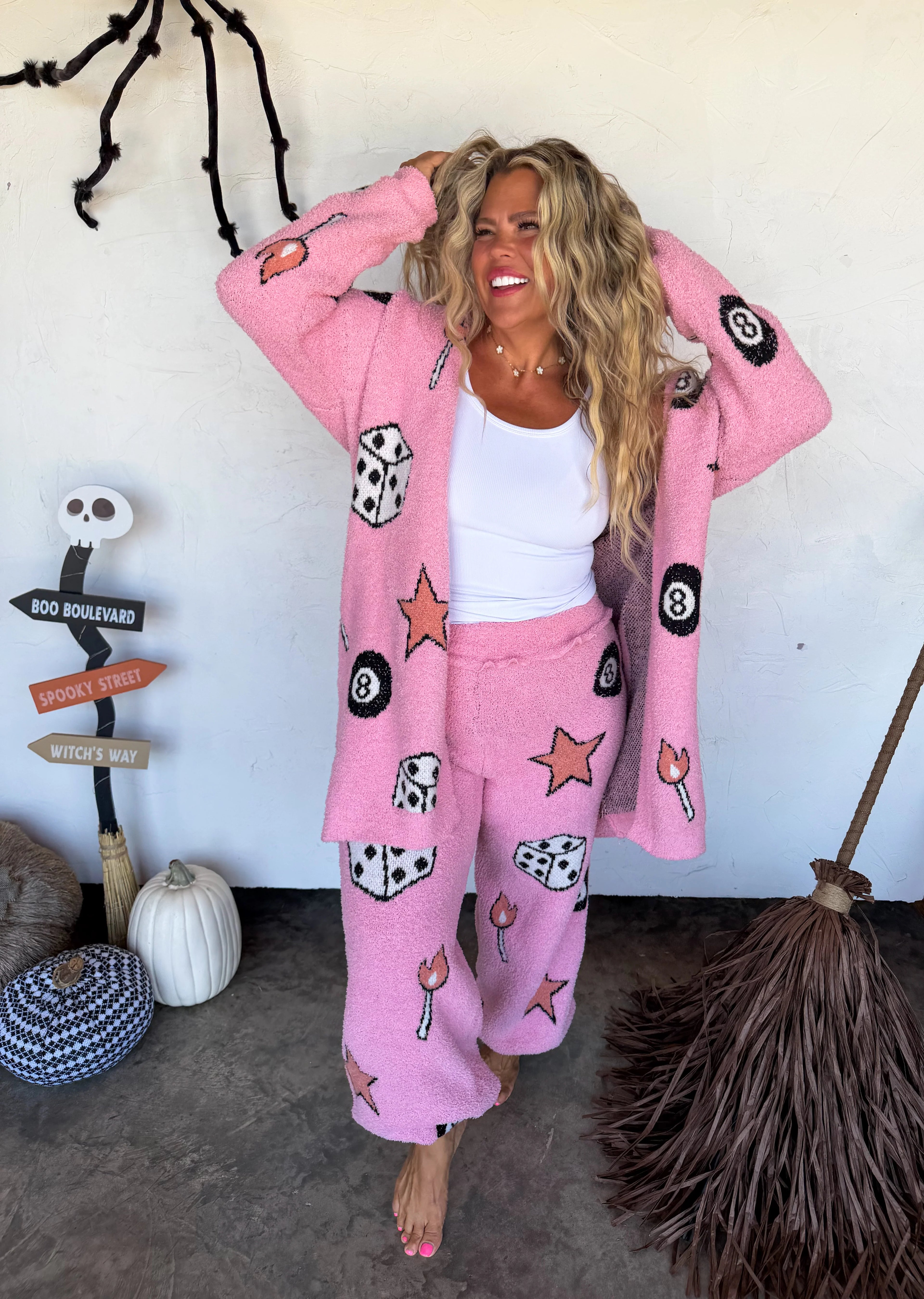 PREORDER:  8 Ball Clouds Cardigan by Blakeley (ETA: Late September / Early October)
