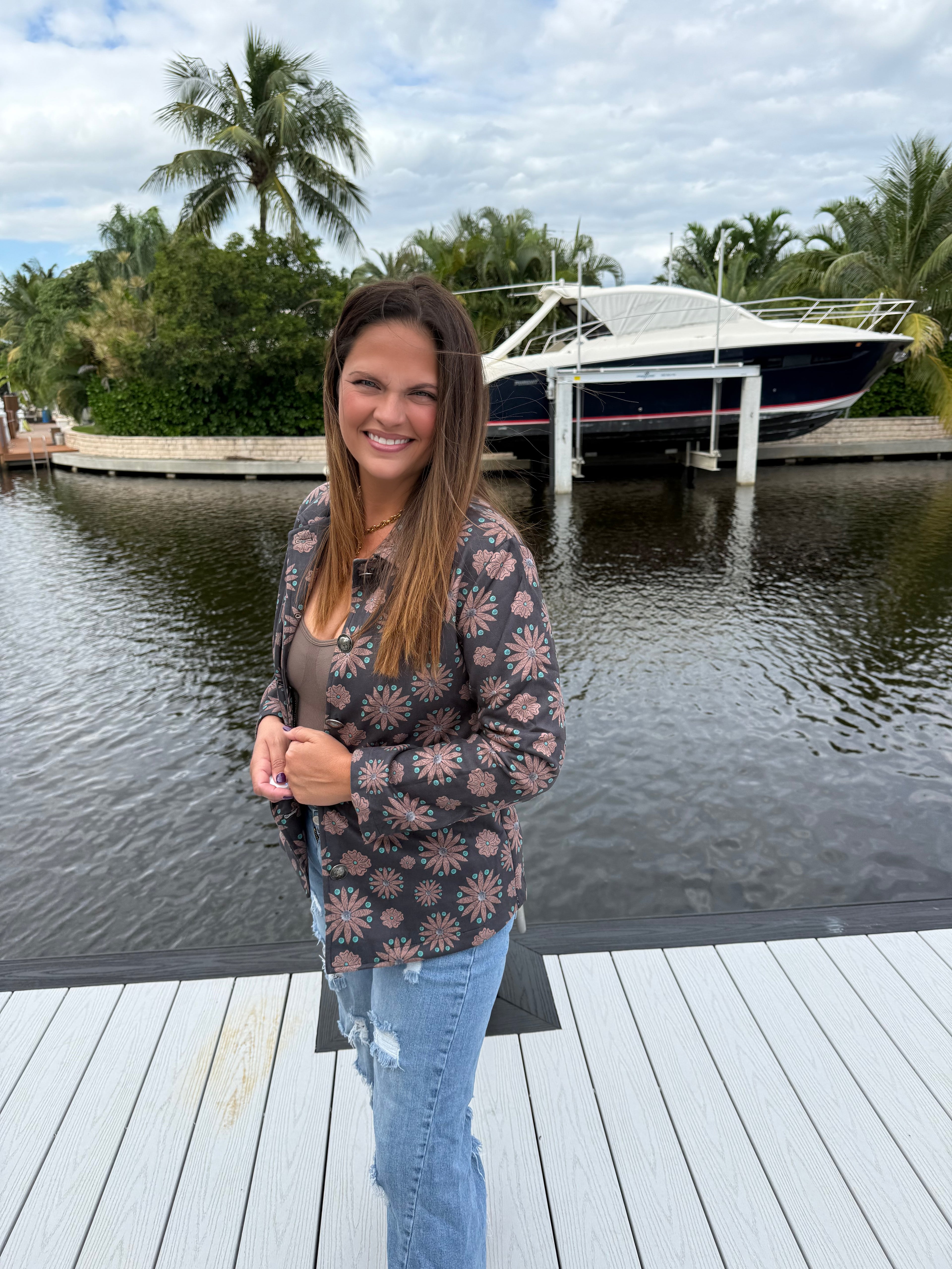 The Western Bloom Blazer by Sterling Kreek - BFF Here