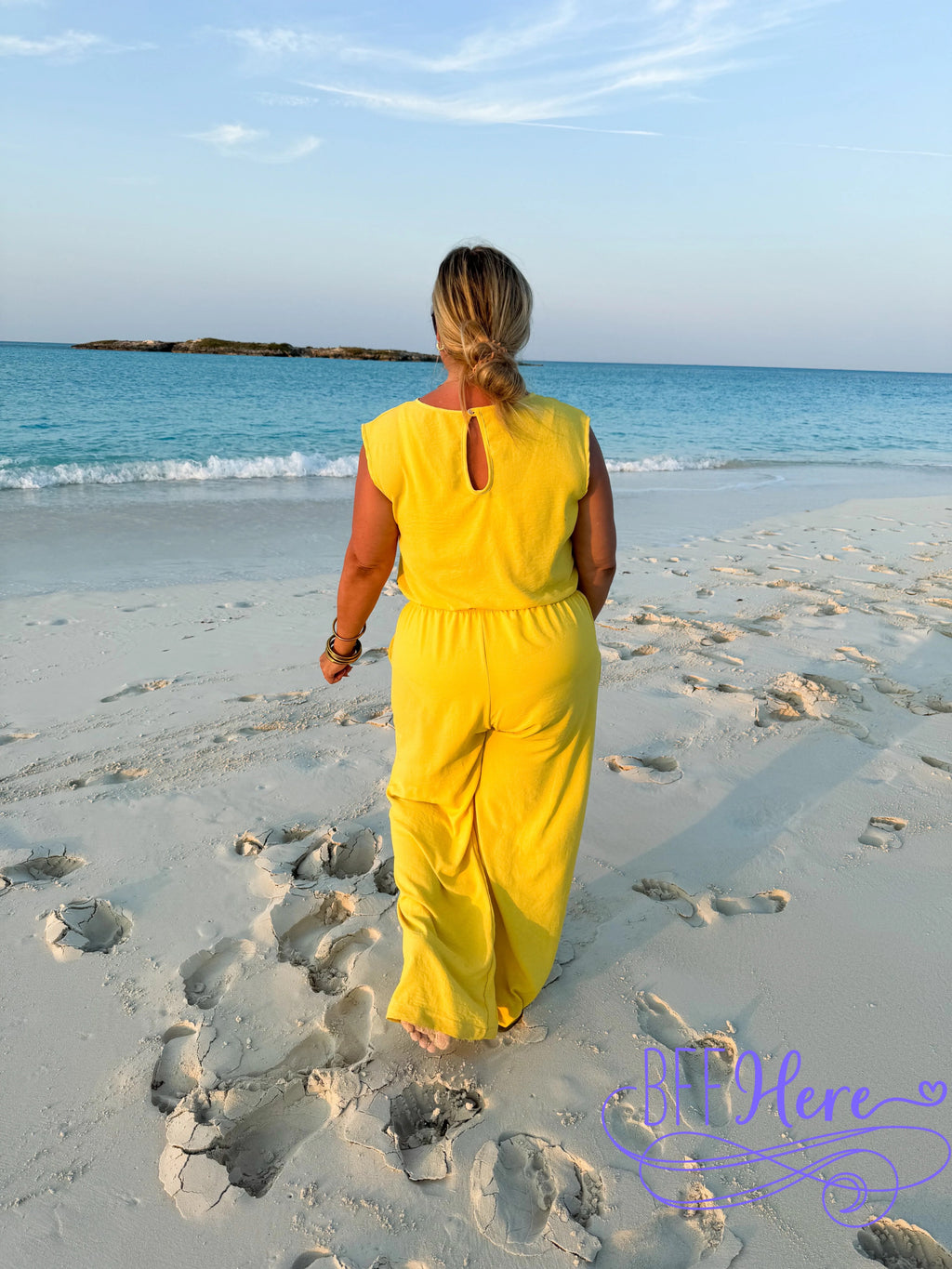 PREORDER: Sunshine Chic: Yellow Pant Set by Blakeley (Ships Middle of May) - BFF Here