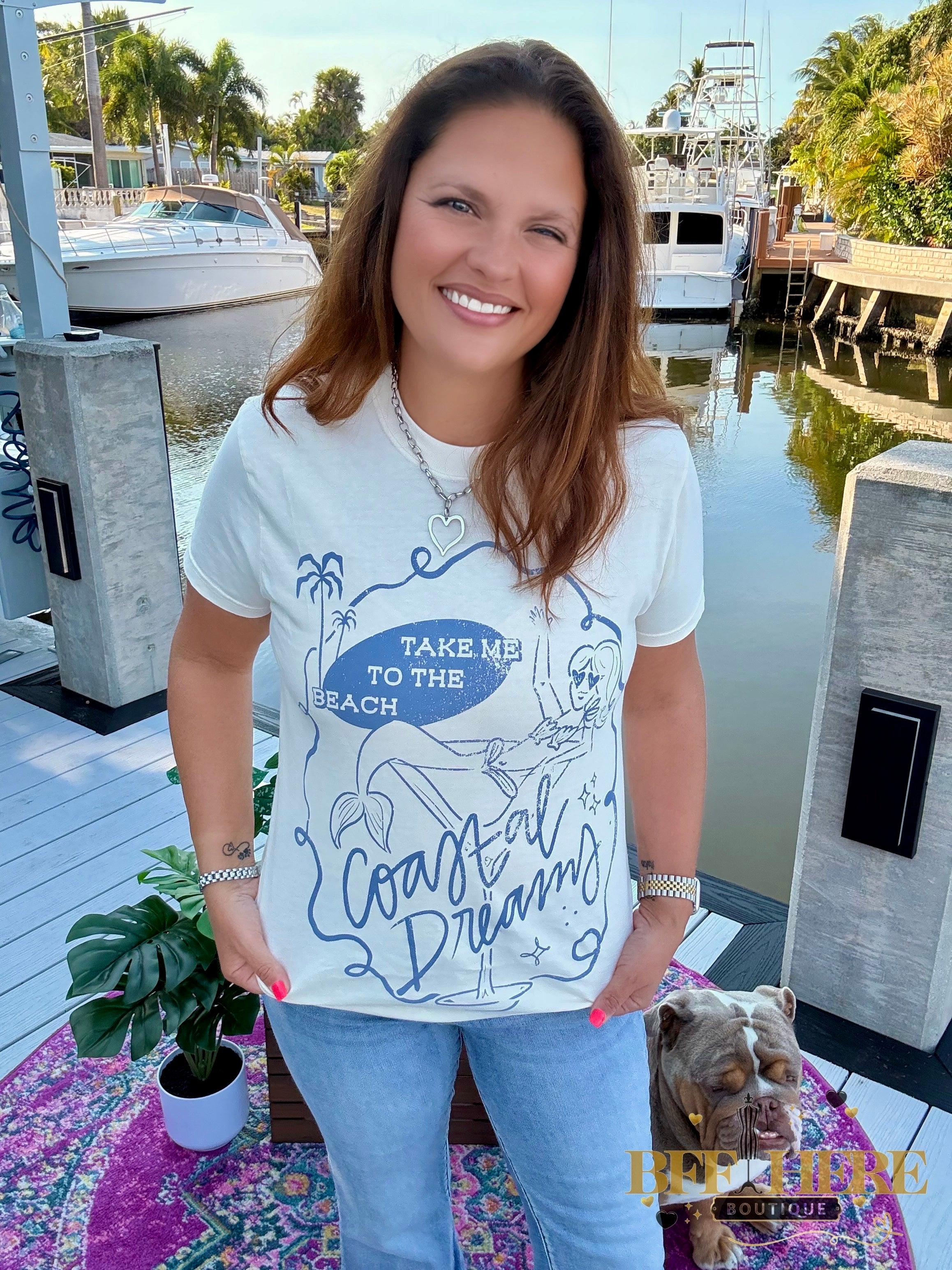 Coastal Dreams "Take Me to the Beach Tee" - BFF Here