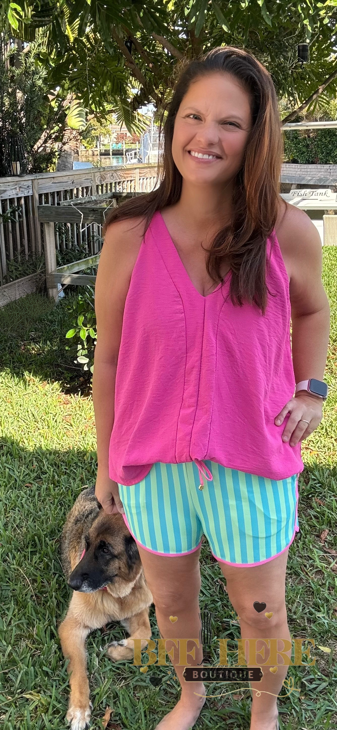 Seaside Stripes Everyday Shorts by Jess Lea - BFF Here