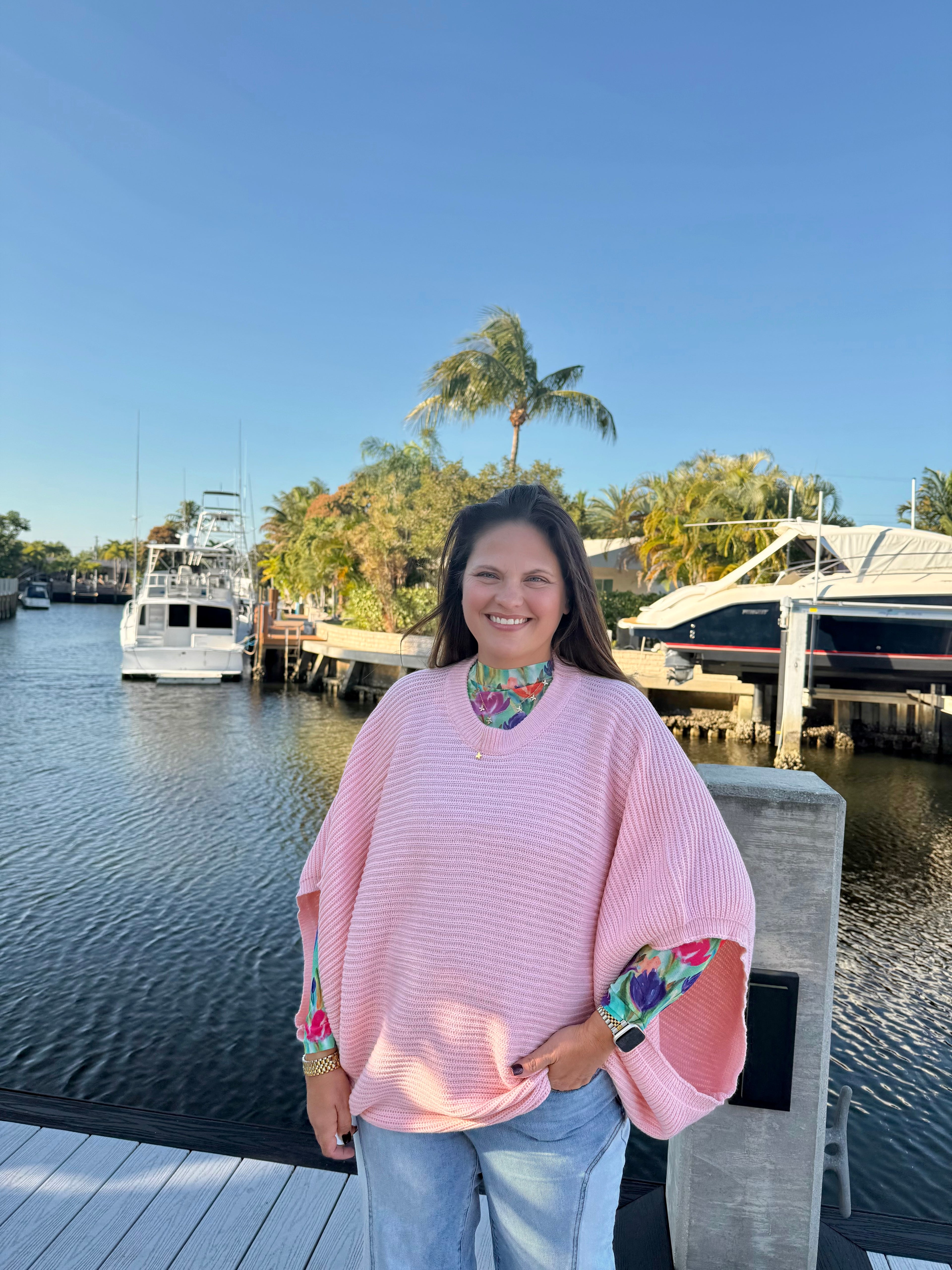 Spring Meg Pullover Poncho by Blakeley - BFF Here