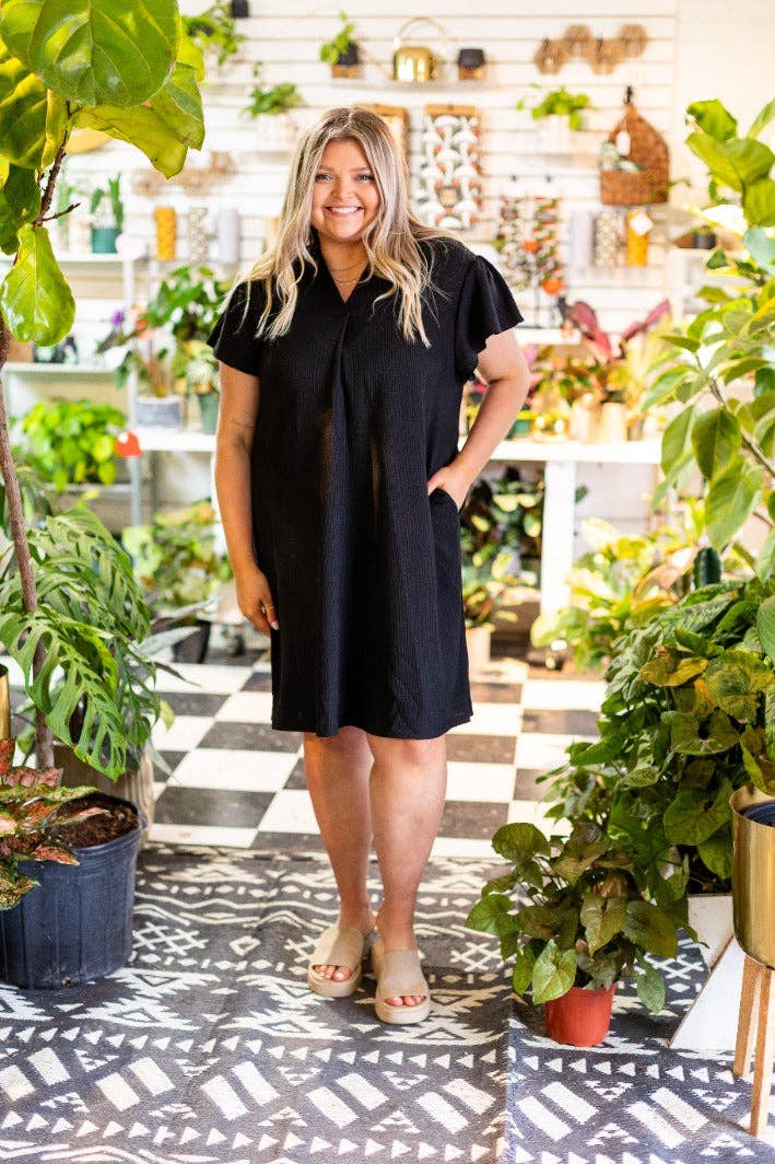 The Nicole Dress / Black by Grace & Emma - BFF Here
