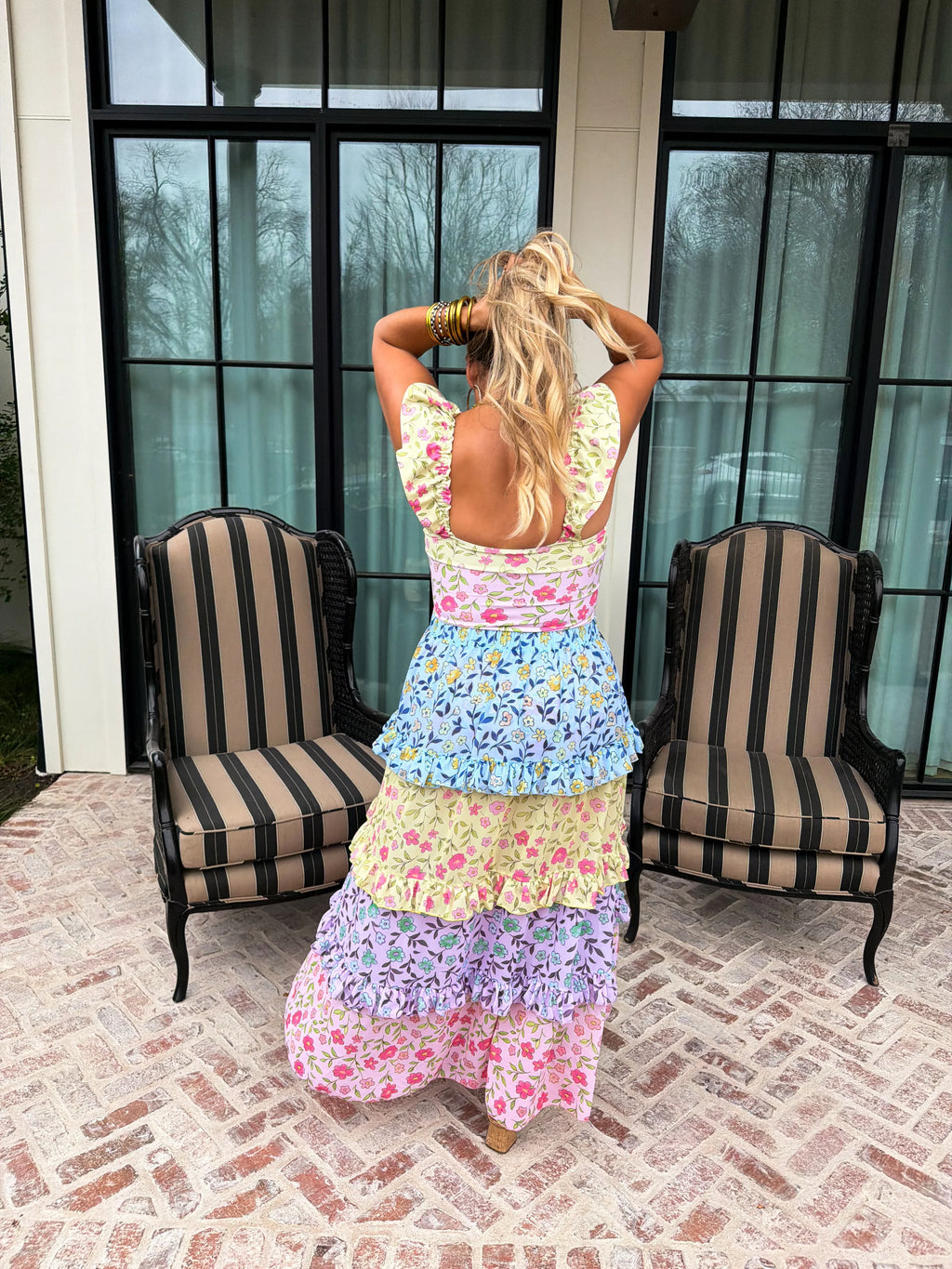 PREORDER: Floral Rainbow Swim Set by Blakeley (ETA March)