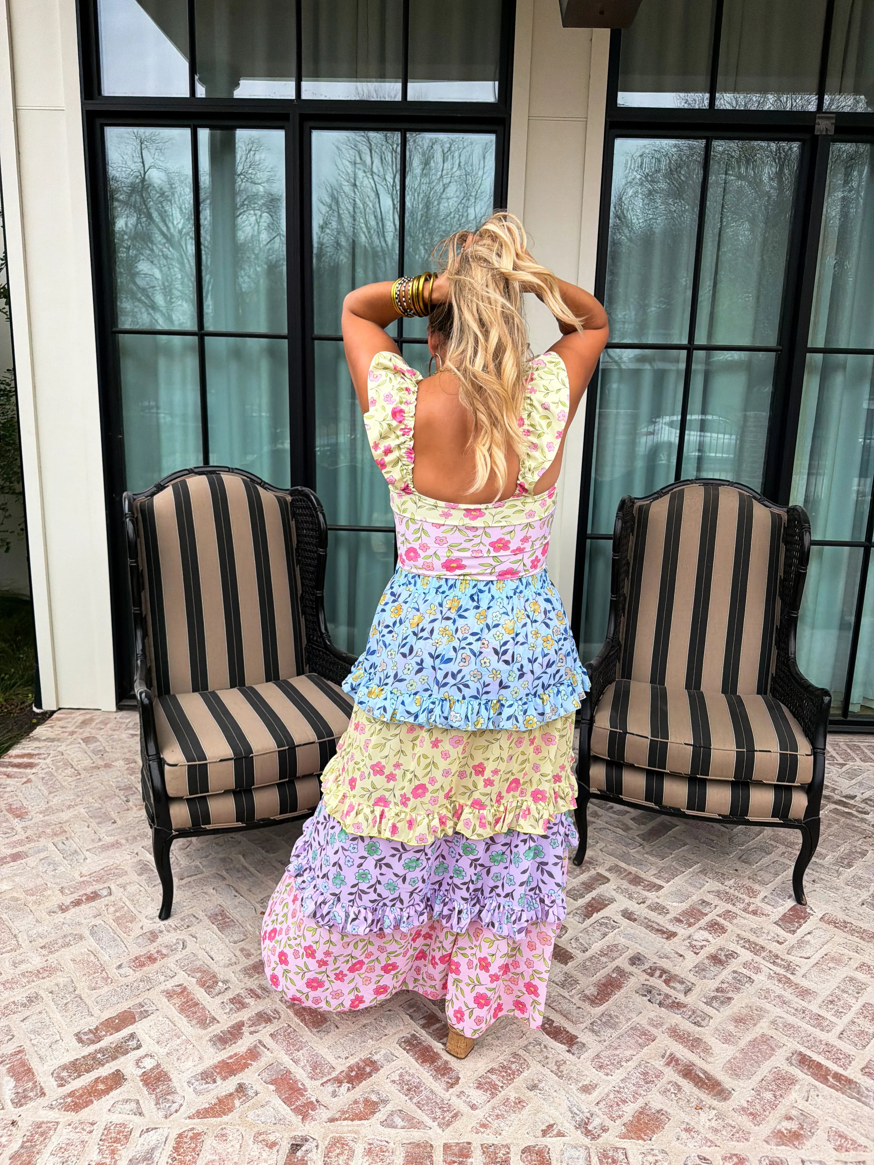 PREORDER: Floral Rainbow Swim Set by Blakeley (ETA March)