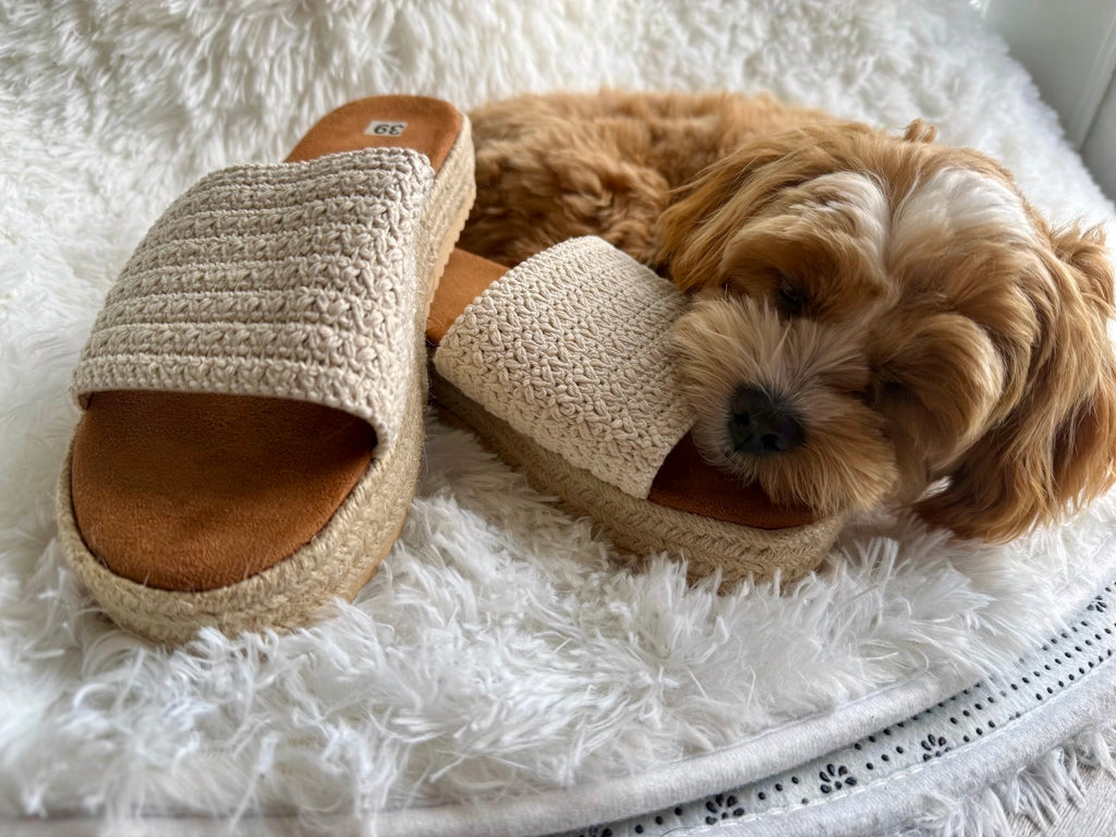 Sandy Shores Crochet Slide - BFF Here