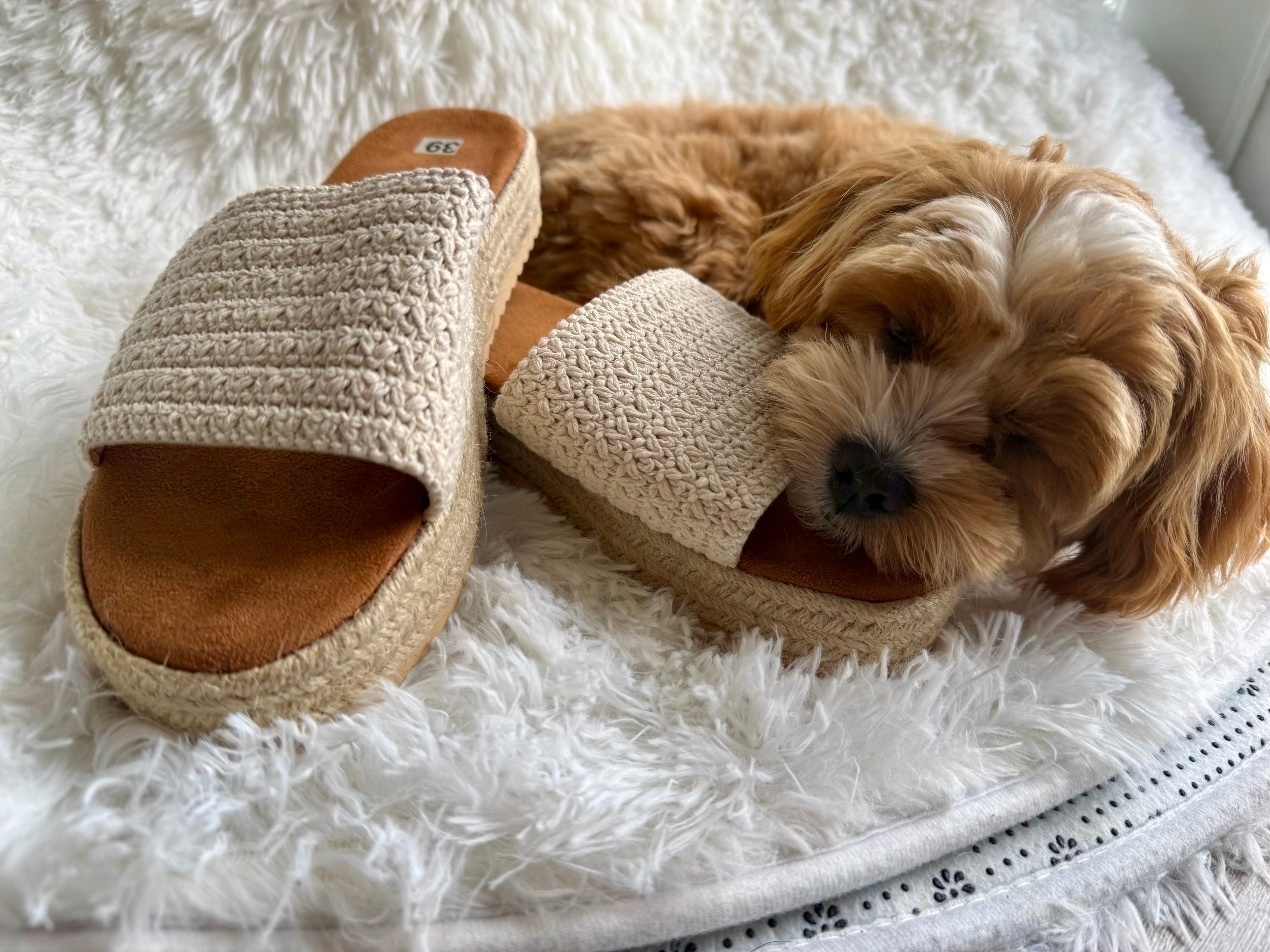 Sandy Shores Crochet Slide - BFF Here