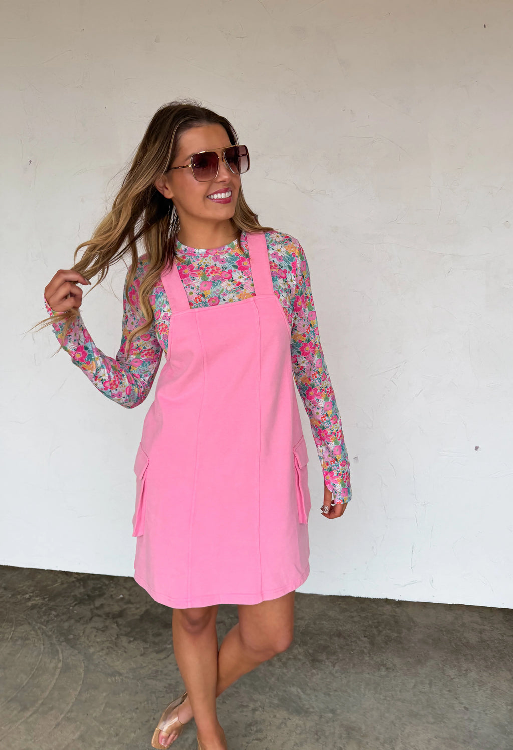 PREORDER: Spring Millie Overall Dress by Blakeley (ETA: Late January / Early February)