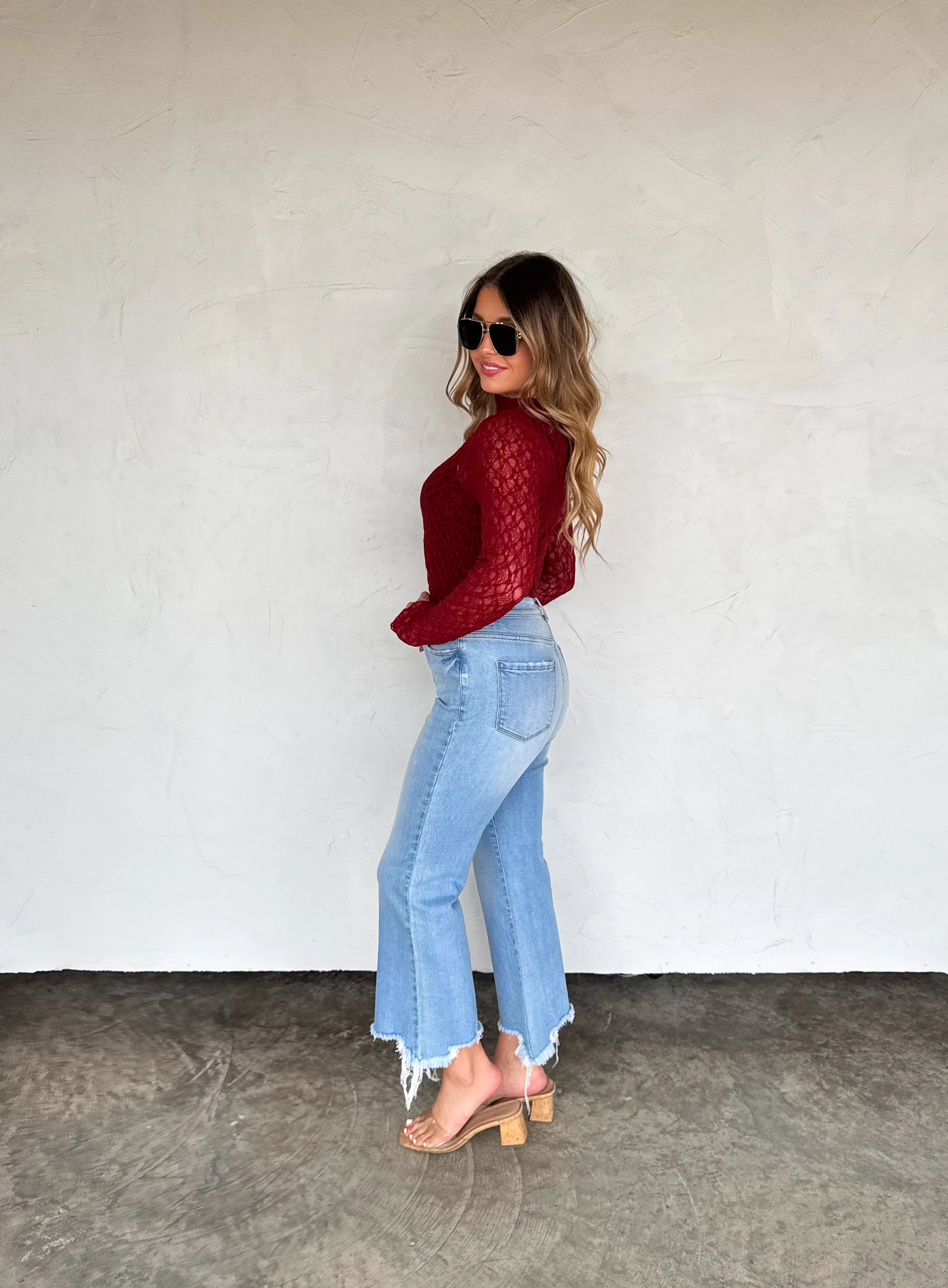 PREORDER: Jolie Lace Thumbhole Top by Blakeley (ETA: Mid November) - BFF Here