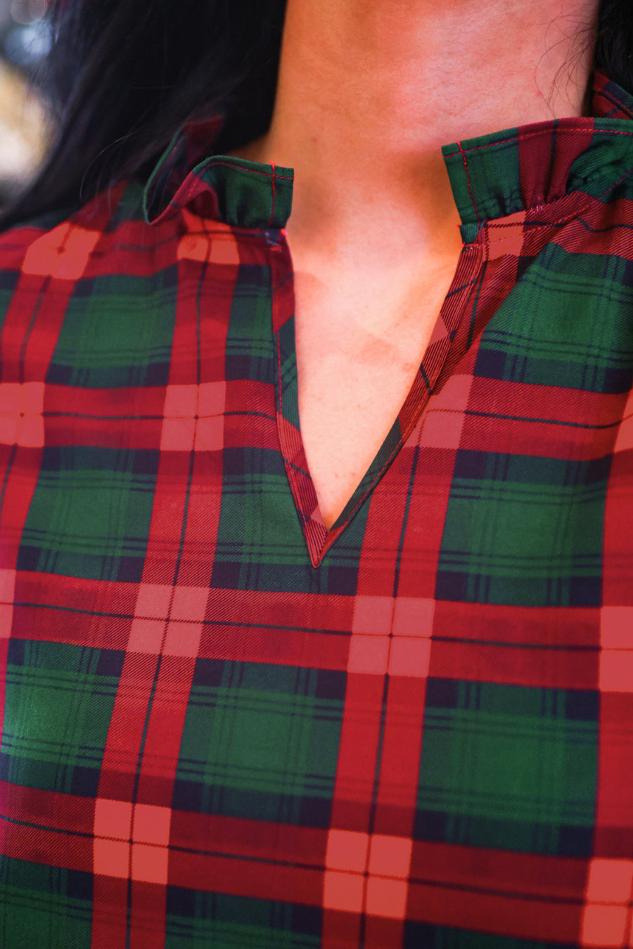 PREORDER: Evelyn Dress / Red Plaid by Jess Lea (ETA: September)
