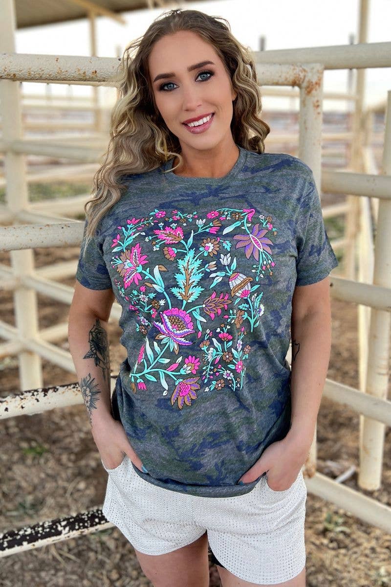 Hidden In The Flowers Tee by Sterling Kreek - BFF Here