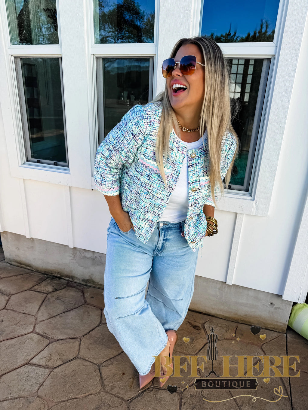 Jackie Tweed Jacket - BFF Here